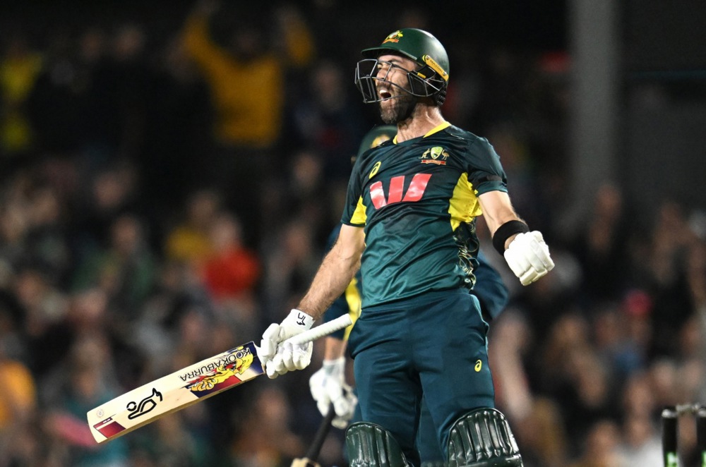 Australia's Glenn Maxwell