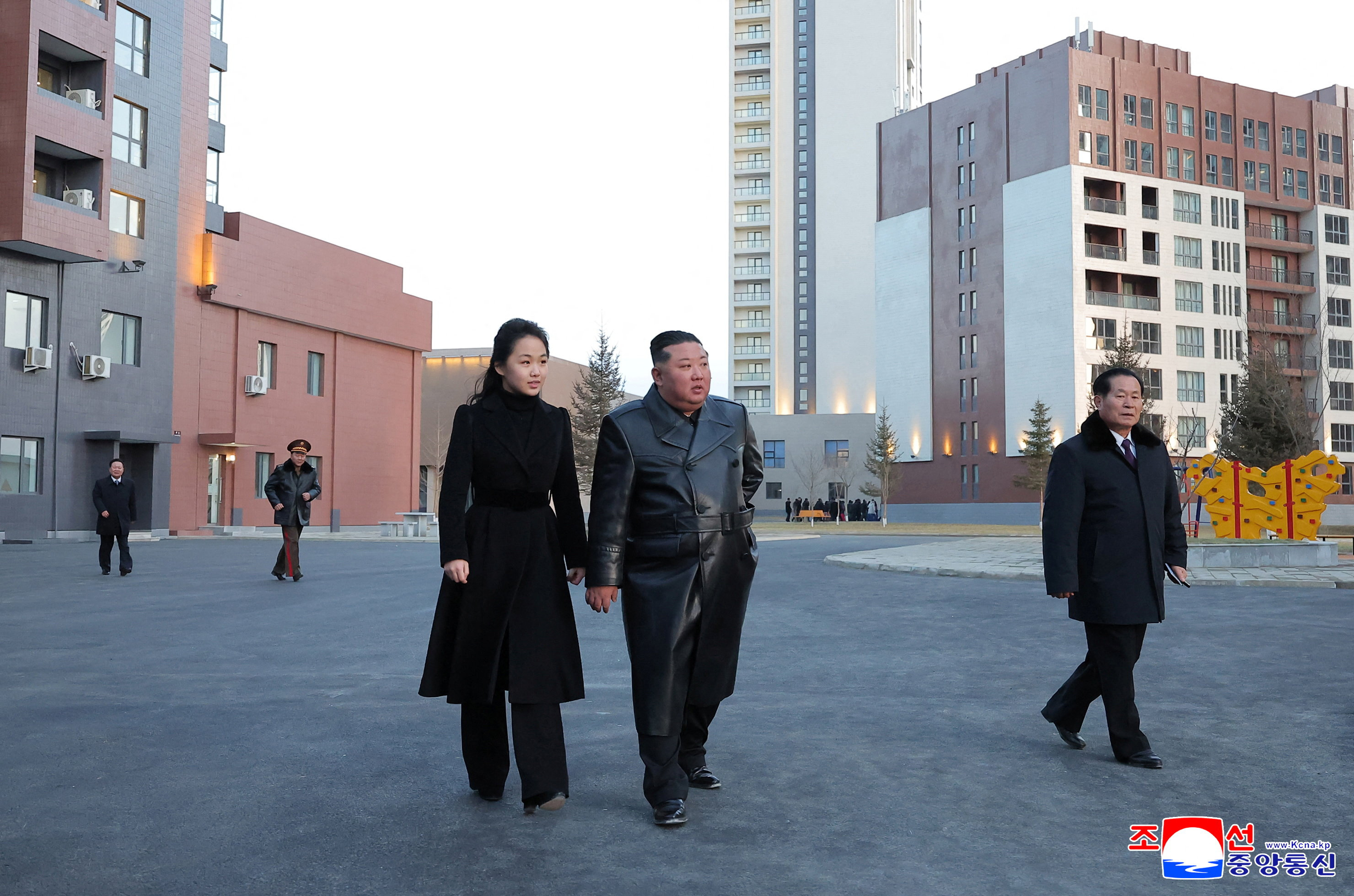 Kim Jong Un unveils homes for families of fallen soldiers