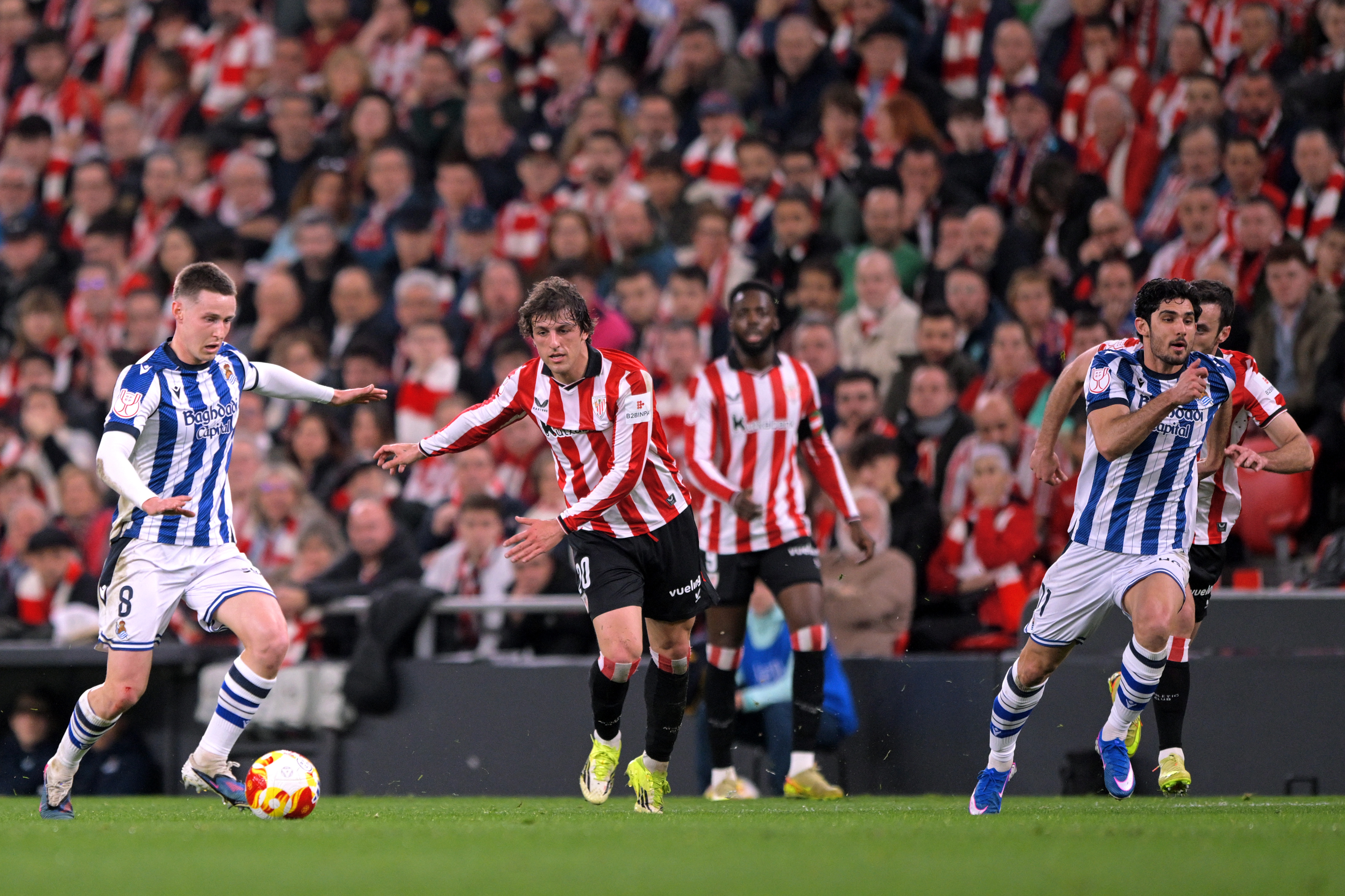 Benat Turrientes in action.