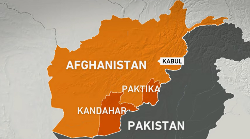 pakistan afghanistan attacks map temp