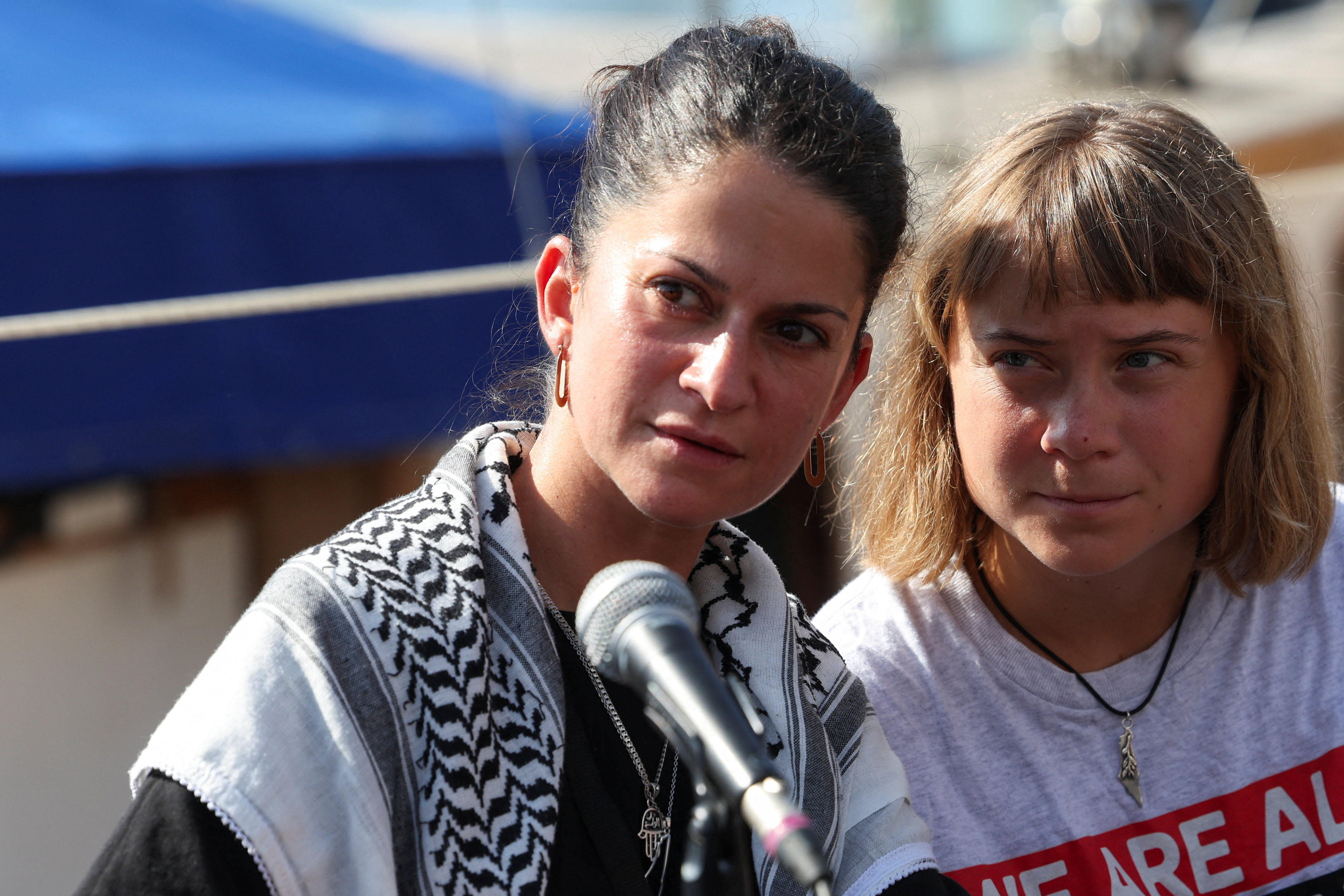Yasemin Acar and Greta Thunberg