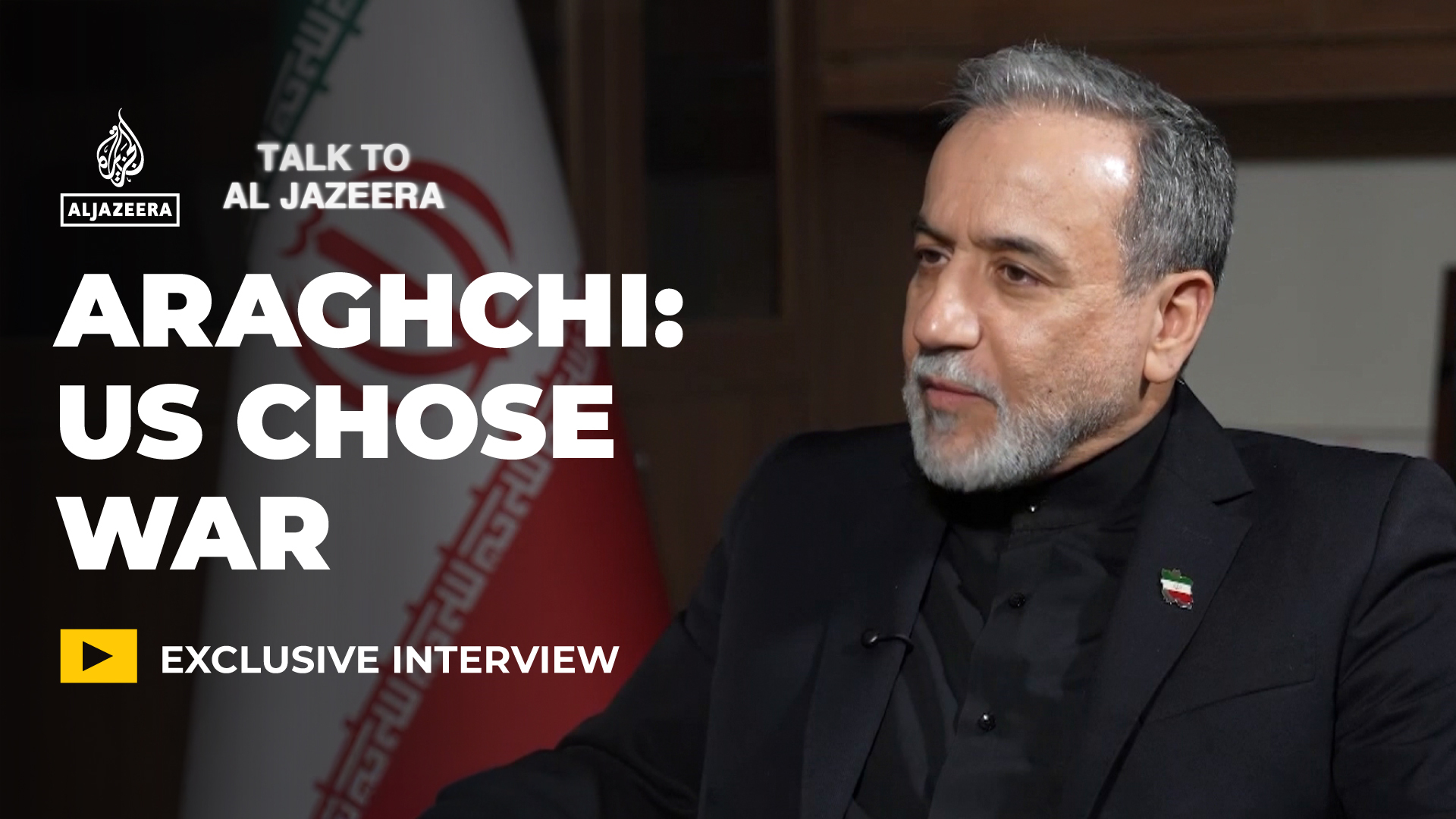 ‘This is America’s war’: Iran’s Foreign Minister Araghchi