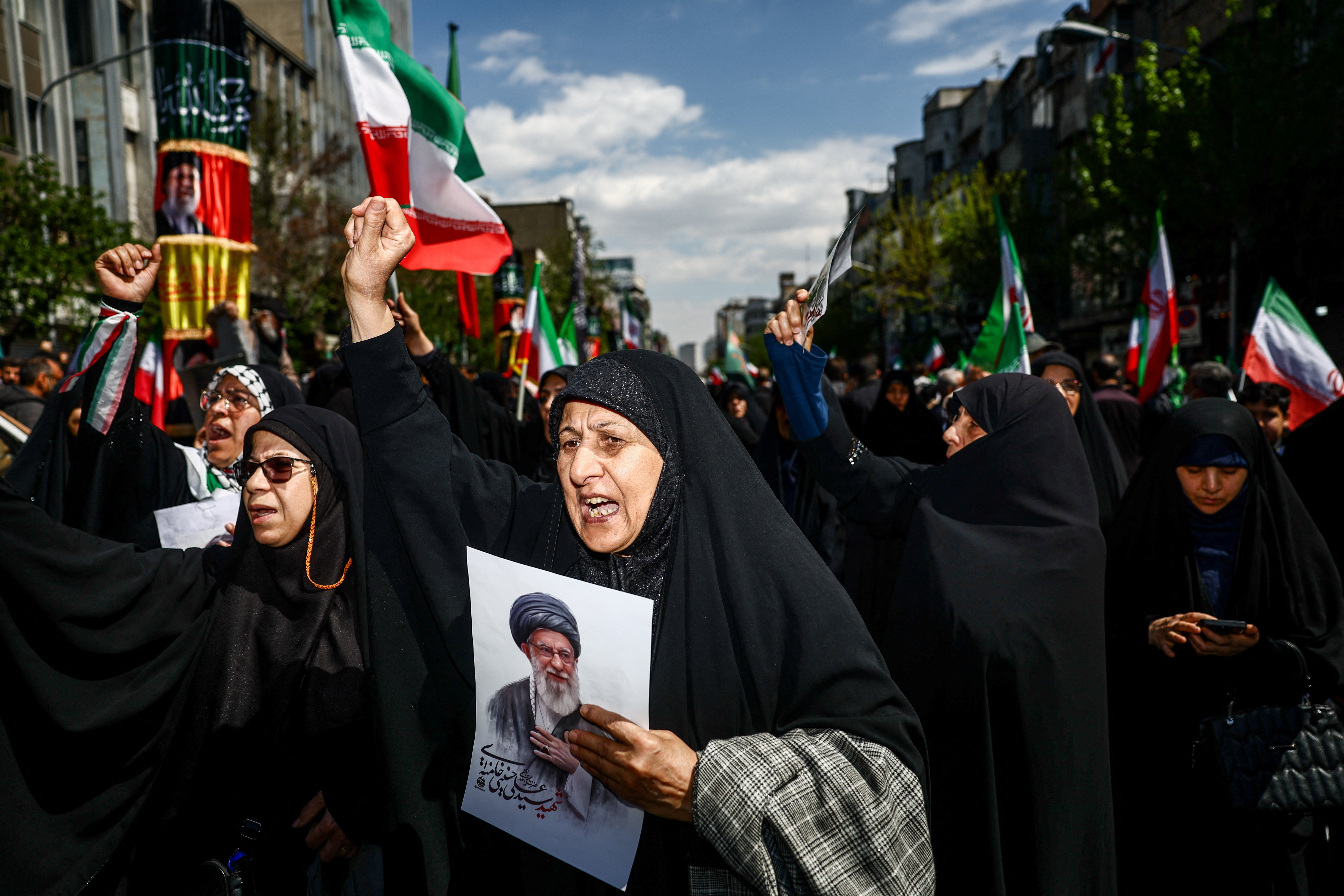 Ceremony marking 40 days since the killing of late Supreme Leader of Iran Ayatollah Ali Khamenei, in Tehran