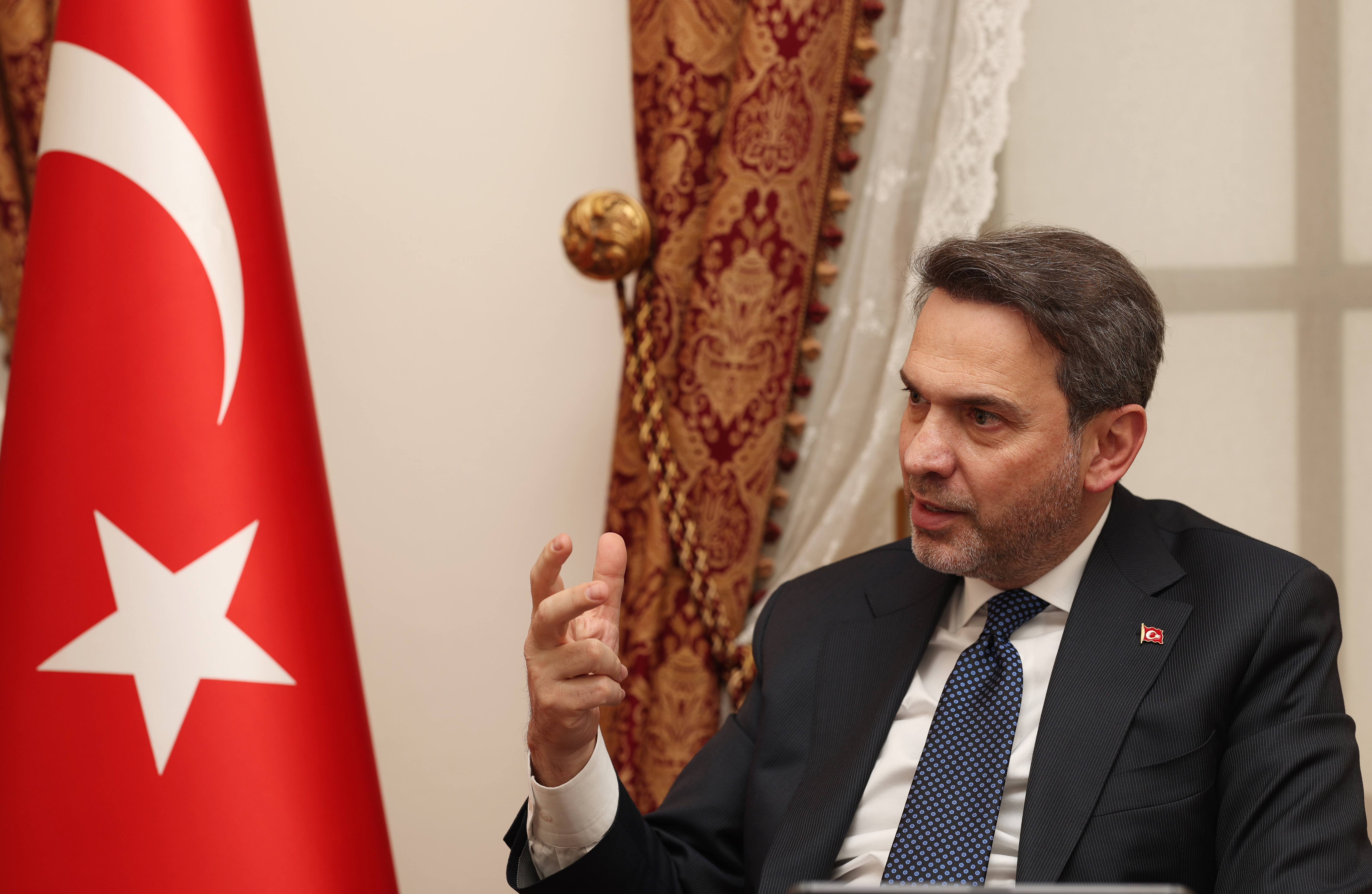 Turkish Energy and Natural Resources Minister Alparslan Bayraktar