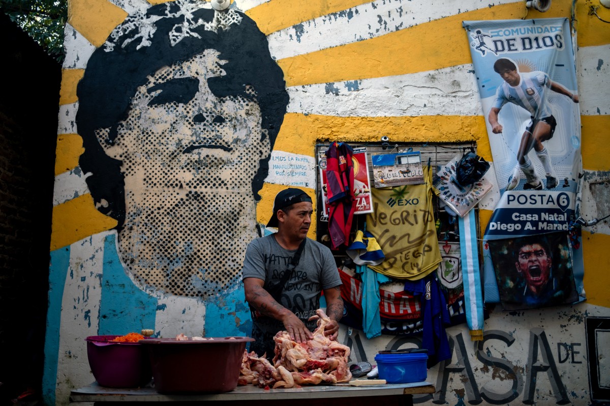 Maradona's childhood home now a soup kitchen for the needy