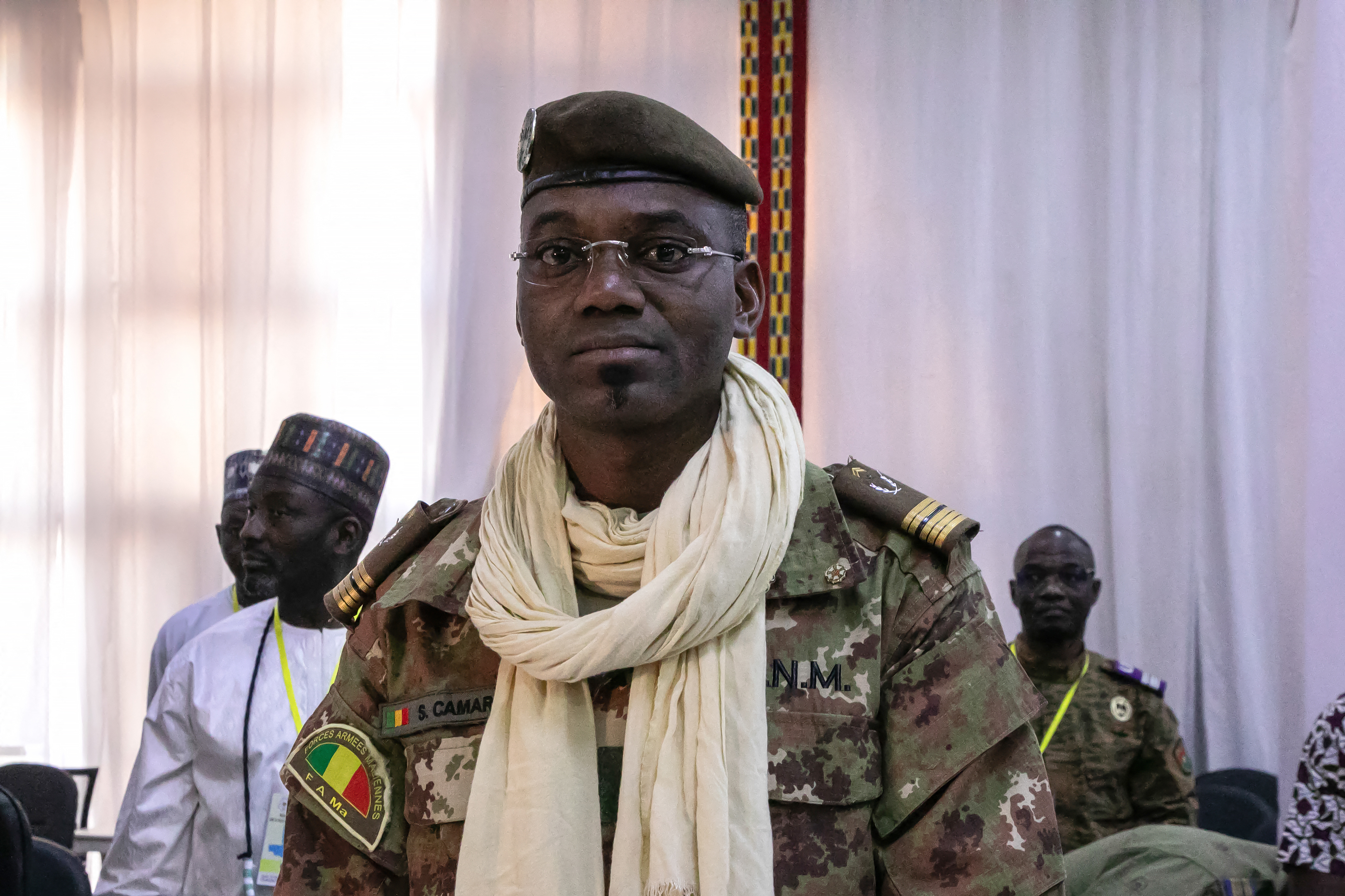 Colonel Sadio Camara, Minister of Defense and Veterans of Mali
