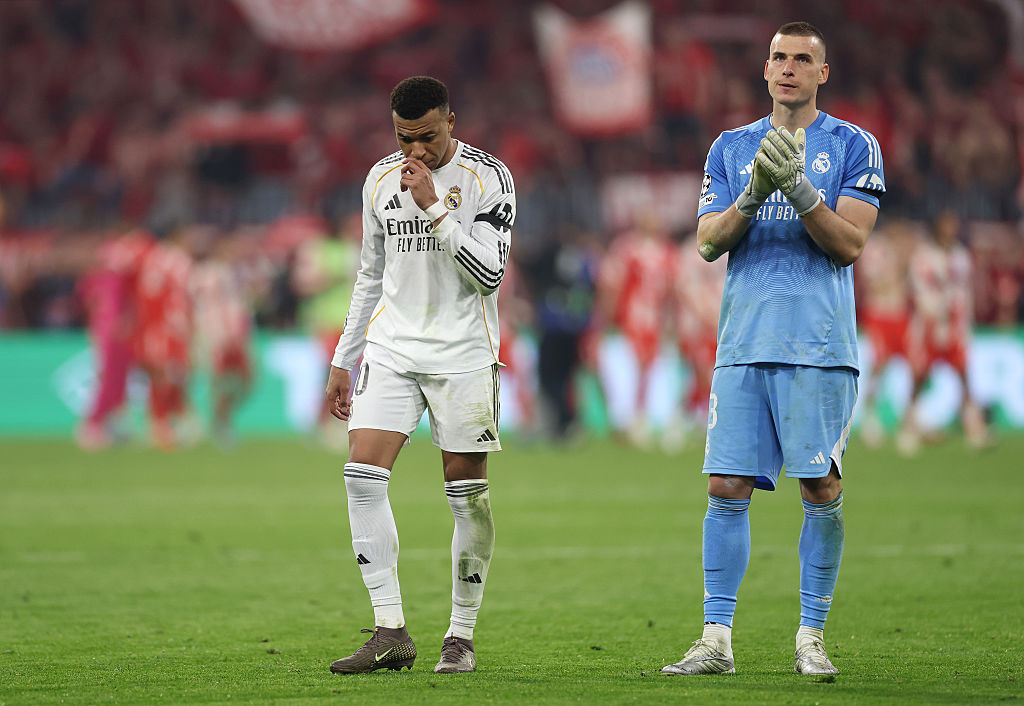 Real Madrid's Kylian Mbappe