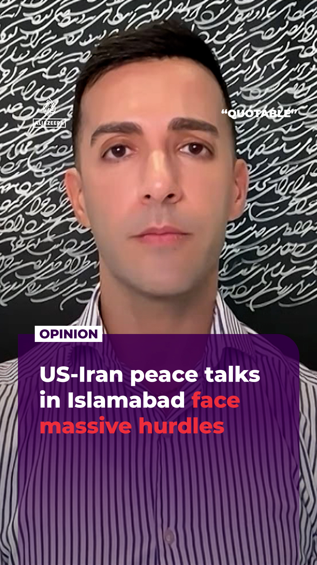 US-Iran peace talks in Islamabad face massive hurdles