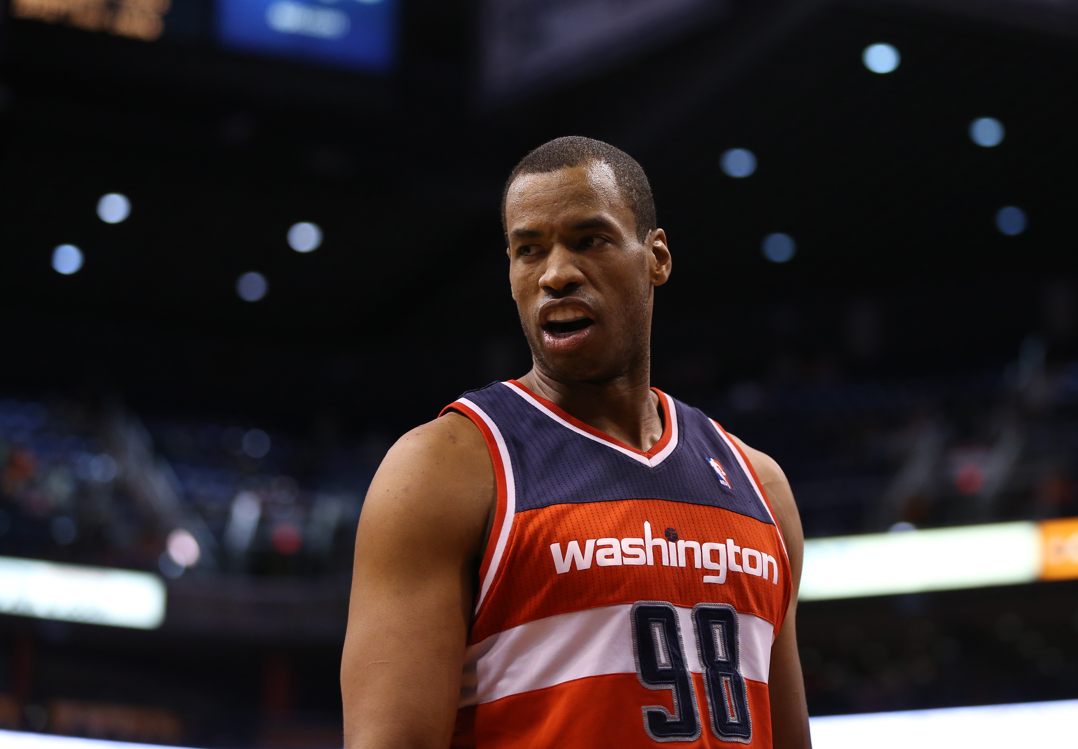Jason Collins in action.