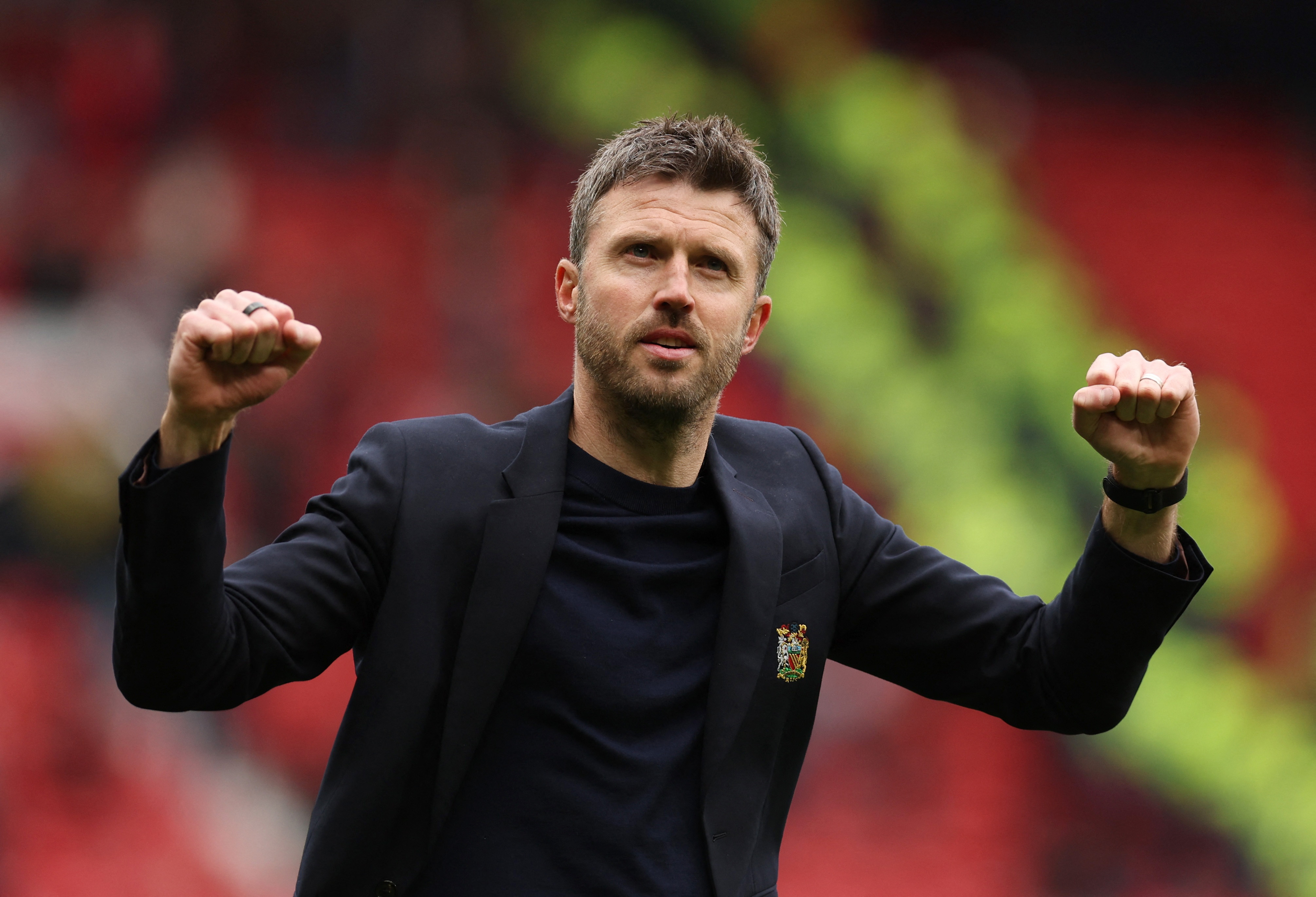 Manchester United manaher Micheal Carrick
