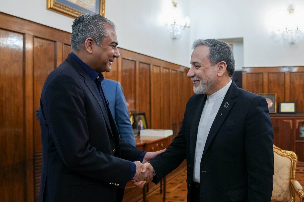 Abbas Araghchi - Mohsin Naqvi meeting in Tehran