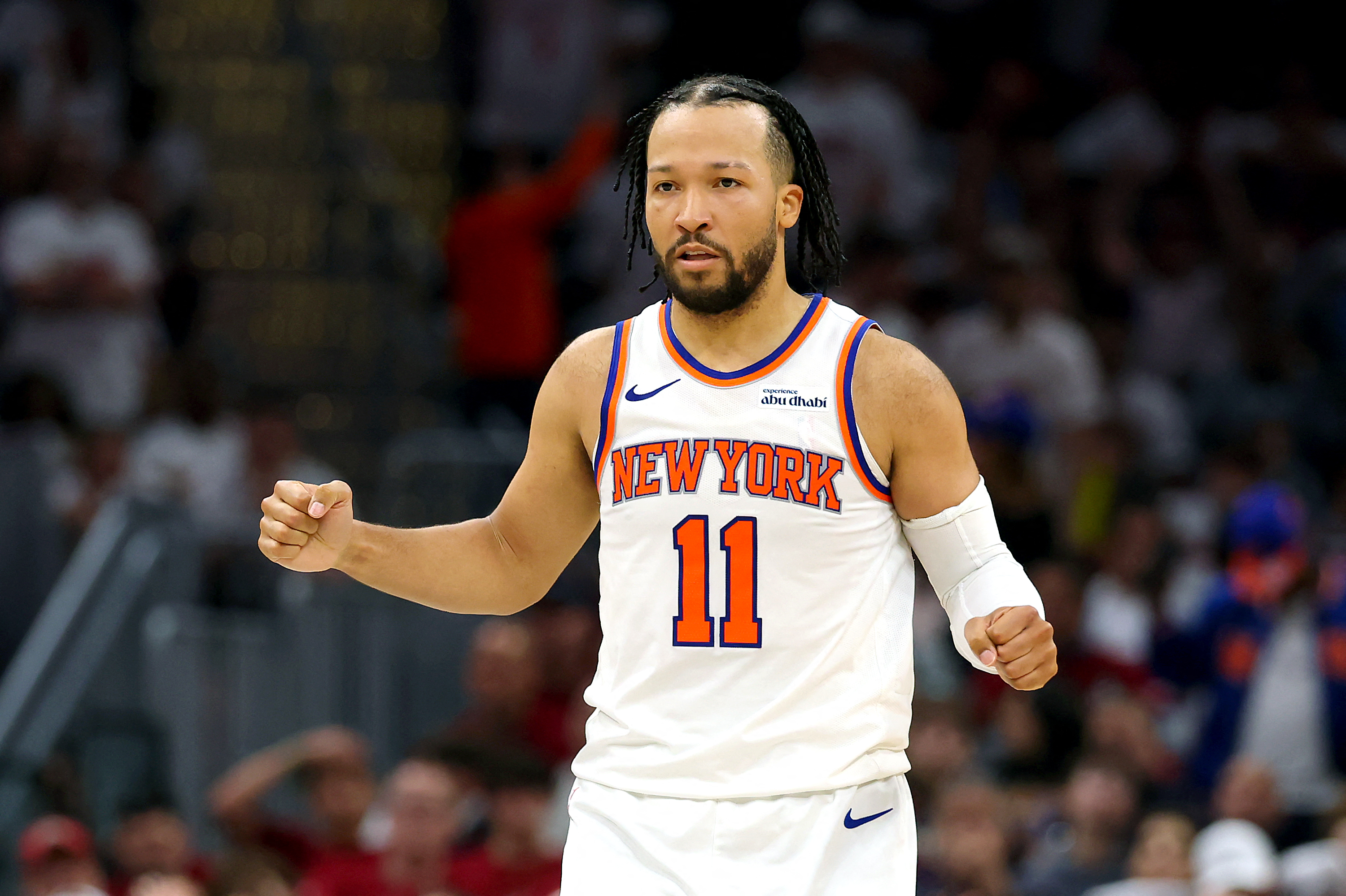Jalen Brunson of the New York Knicks