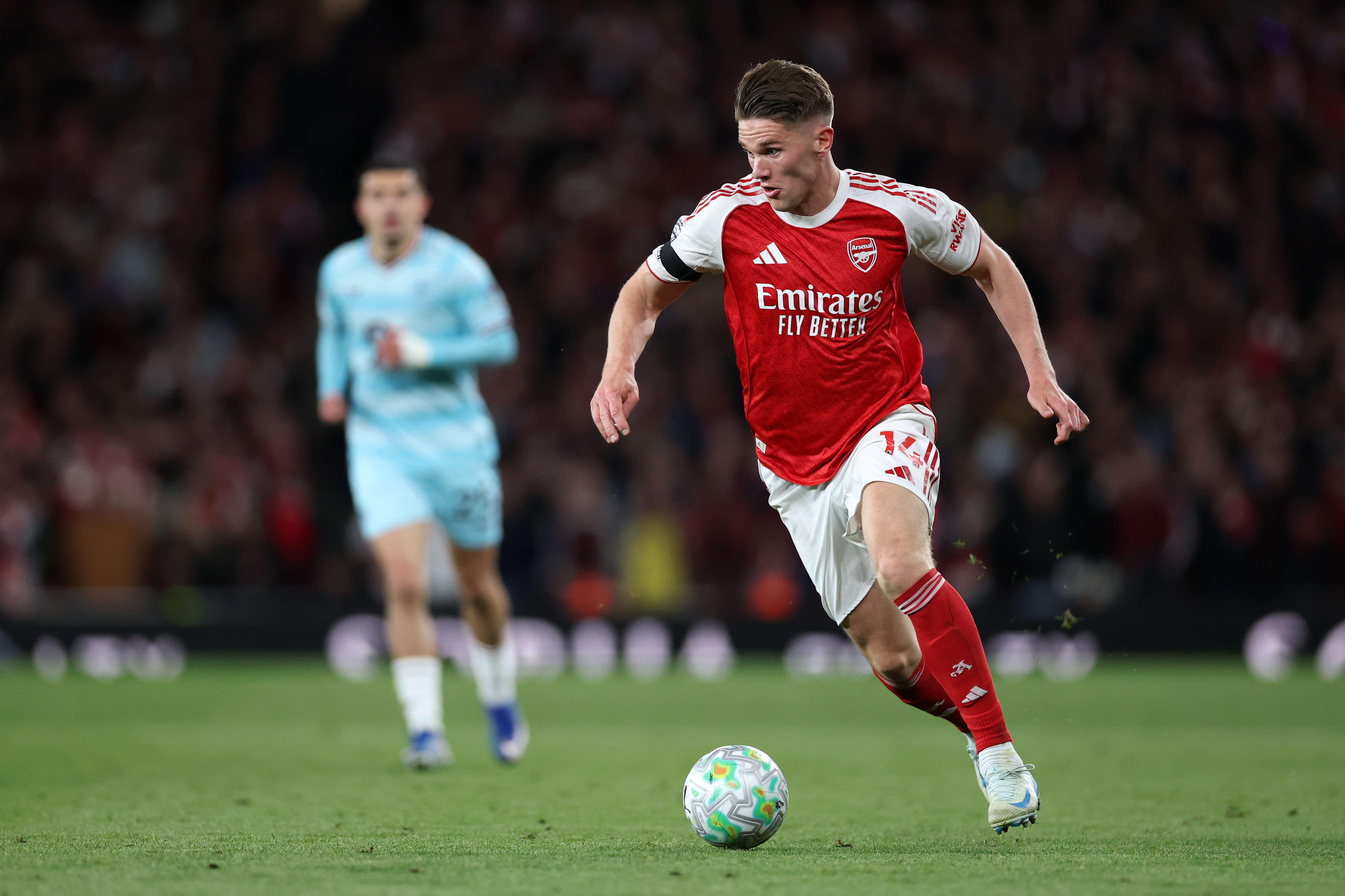 LONDON, ENGLAND - MAY 18: Viktor Gyoekeres of Arsenal during the Premier League match between Arsenal and Burnley at Emirates Stadium on May 18, 2026 in London, England. (Photo by Justin Setterfield/Getty Images)