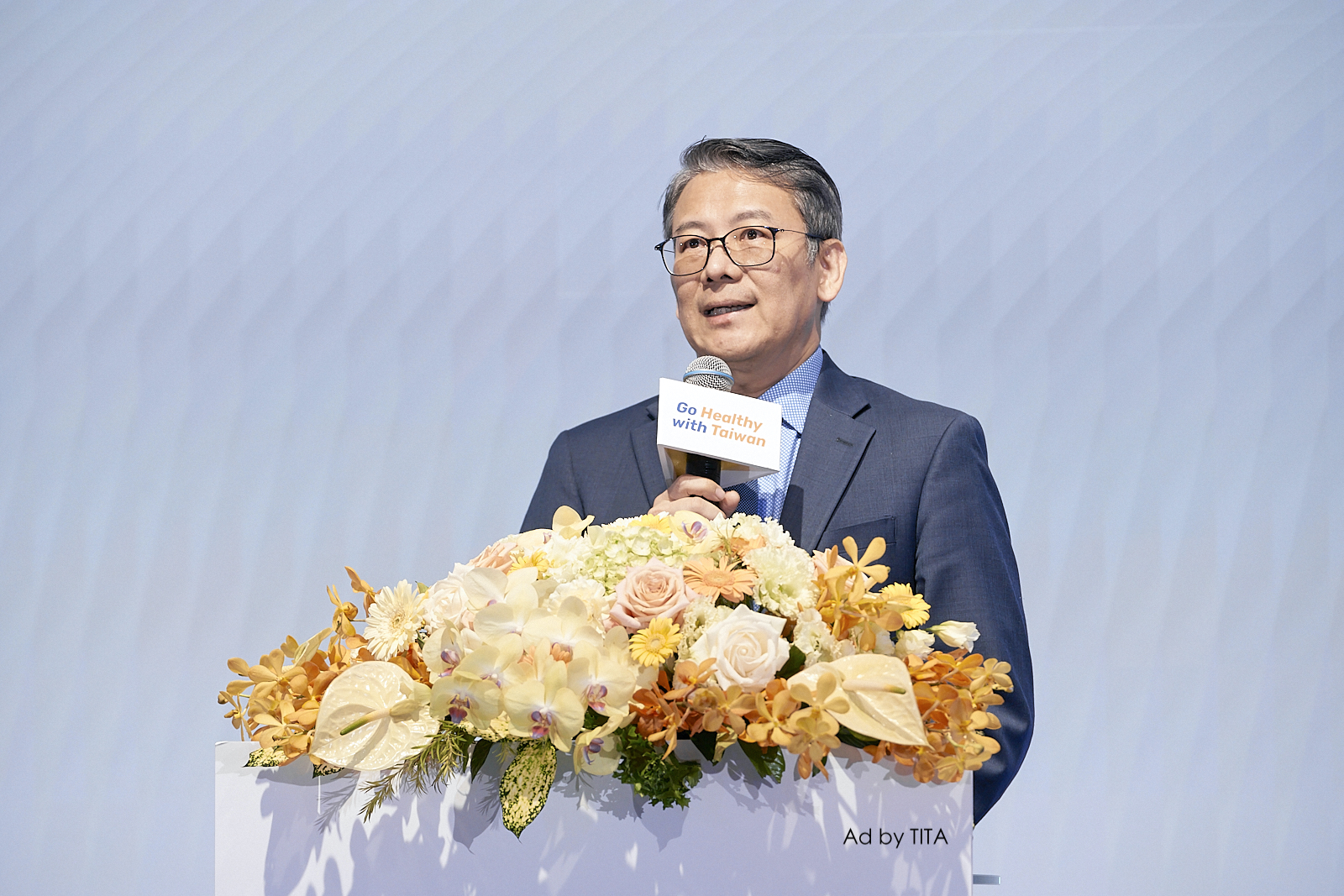 William Liu, Director General of Taiwan’s International Trade Administration, at the opening of the 2026 Go Healthy With Taiwan Campaign in May