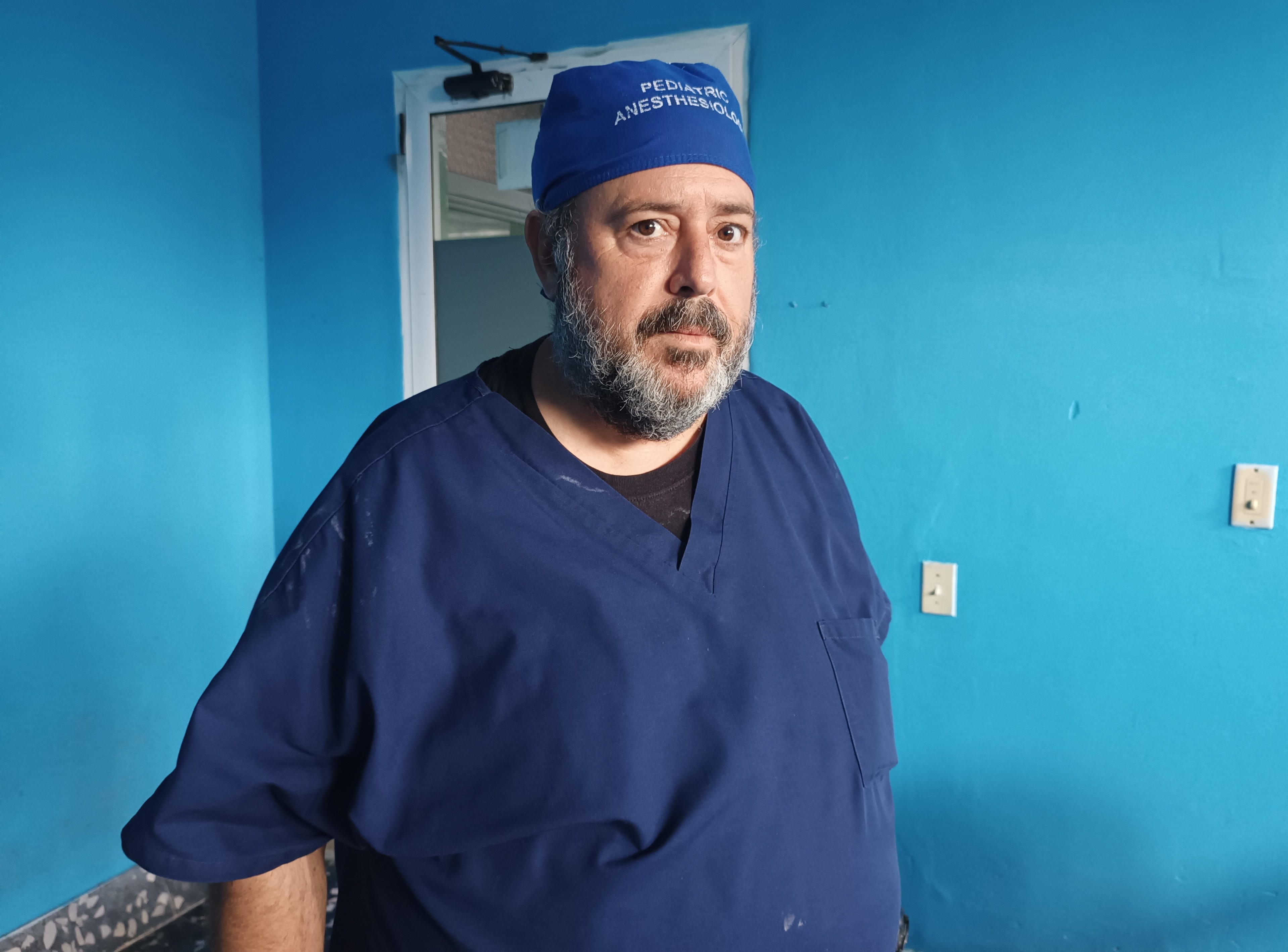 Alioth Fernandez, head of the surgical unit and anesthesiology department at William Soler Pediatric Hospital