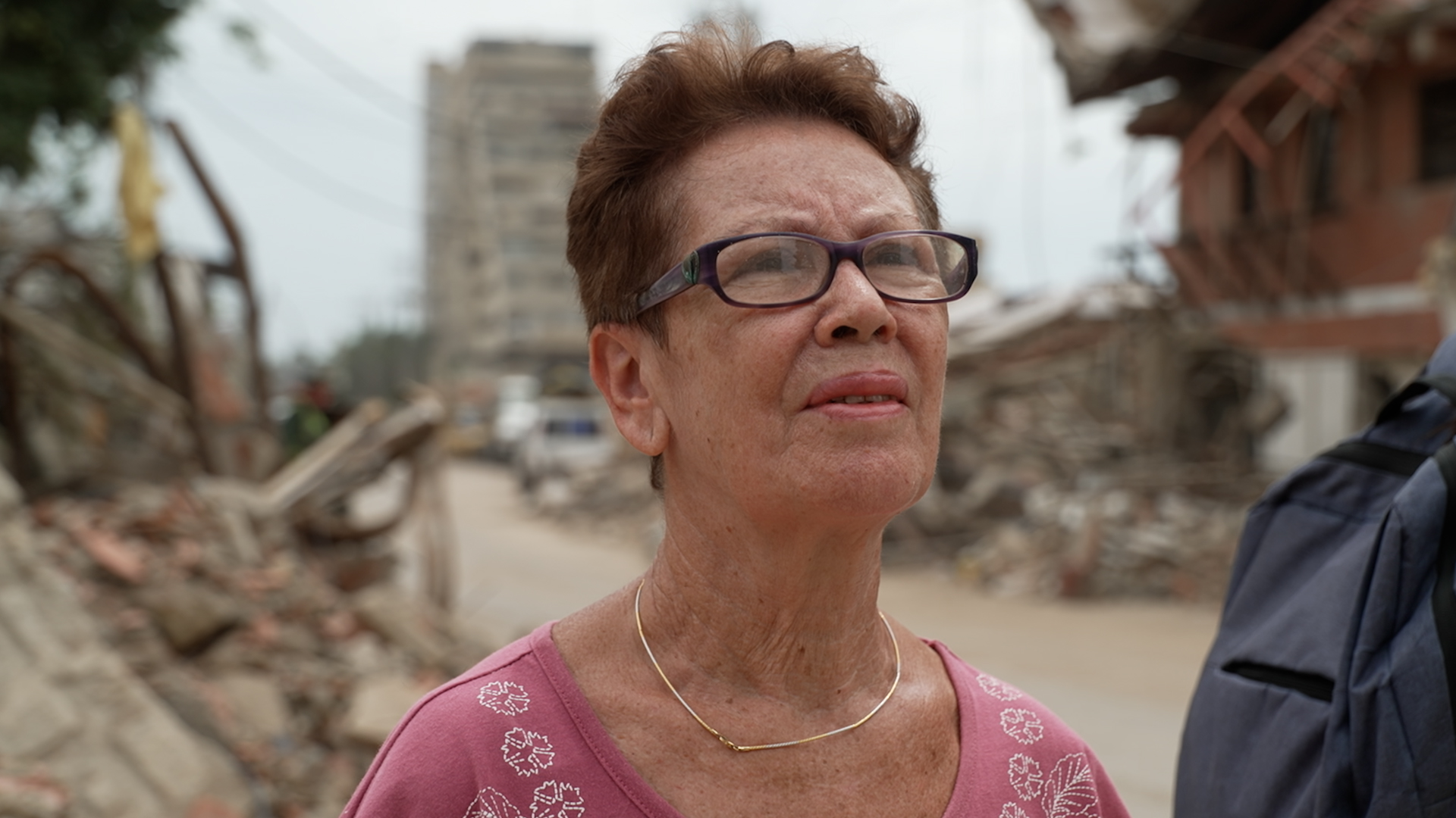 Janet Viana is hoping to recover the body of her son from the wreckage of Venezuela’s earthquakes