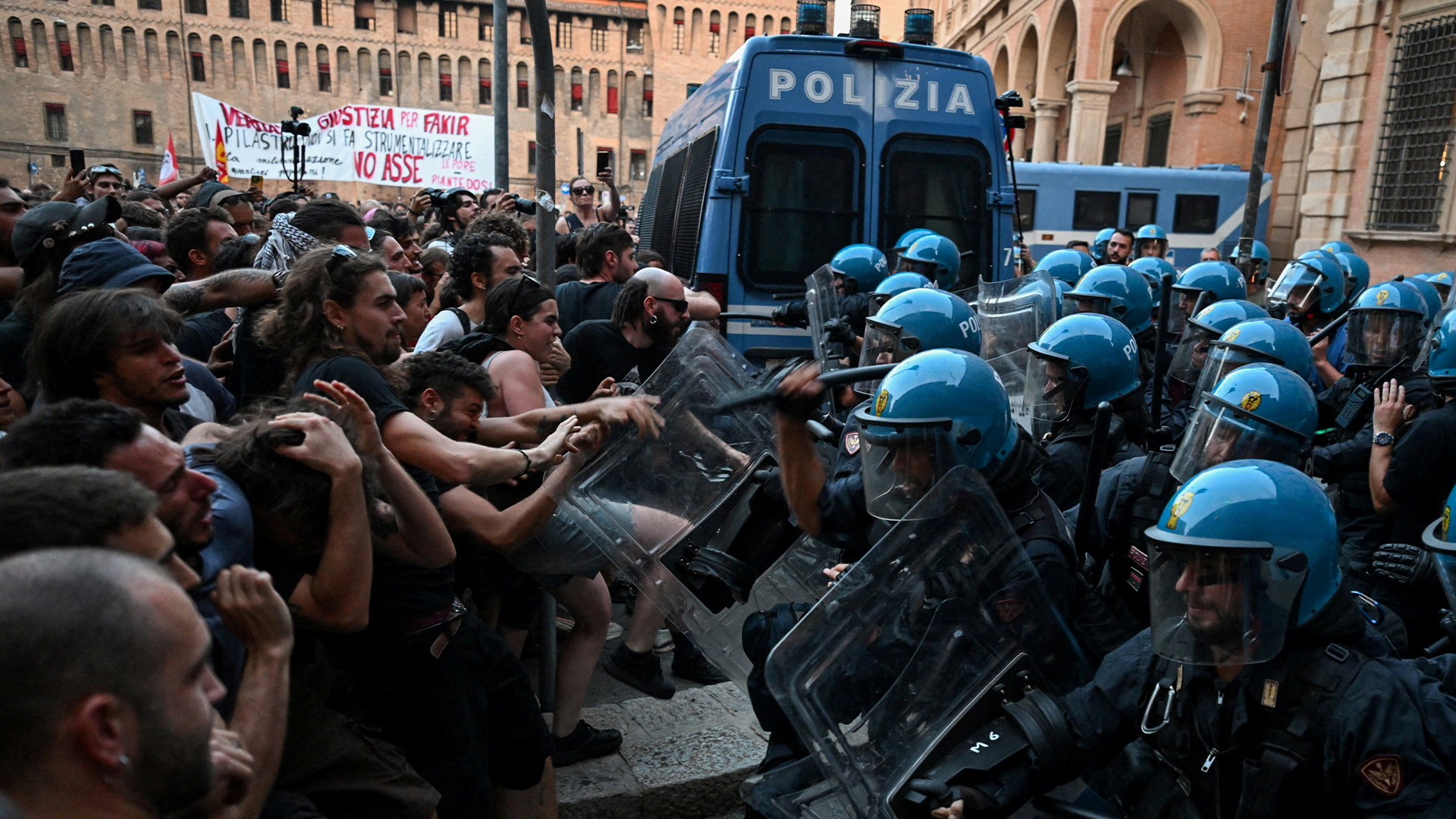 Italy protests