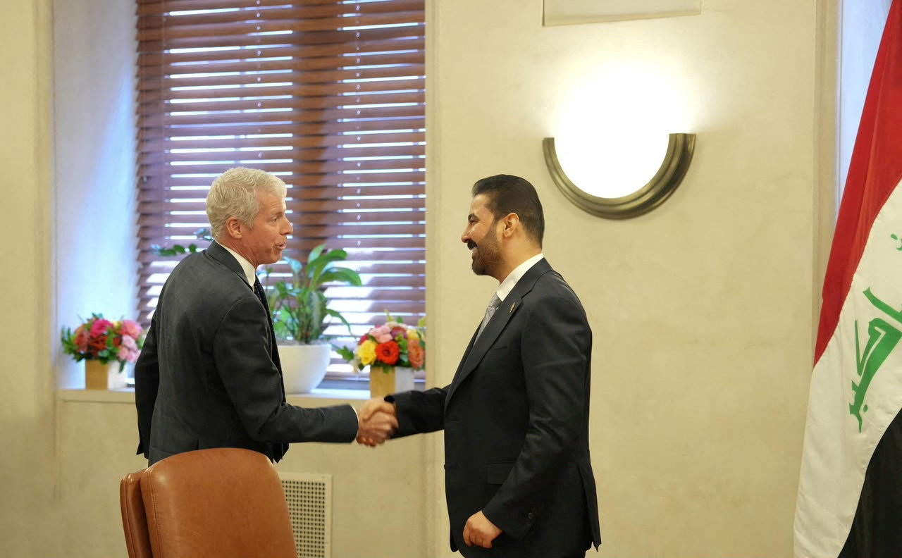 Iraqi Prime Minister Ali al-Zaidi meets with U.S. Secretary of Energy Christopher Wright in Washington, D.C., U.S., July 17, 2026. Media Office of the Prime Minister/Handout via REUTERS THIS IMAGE HAS BEEN SUPPLIED BY A THIRD PARTY