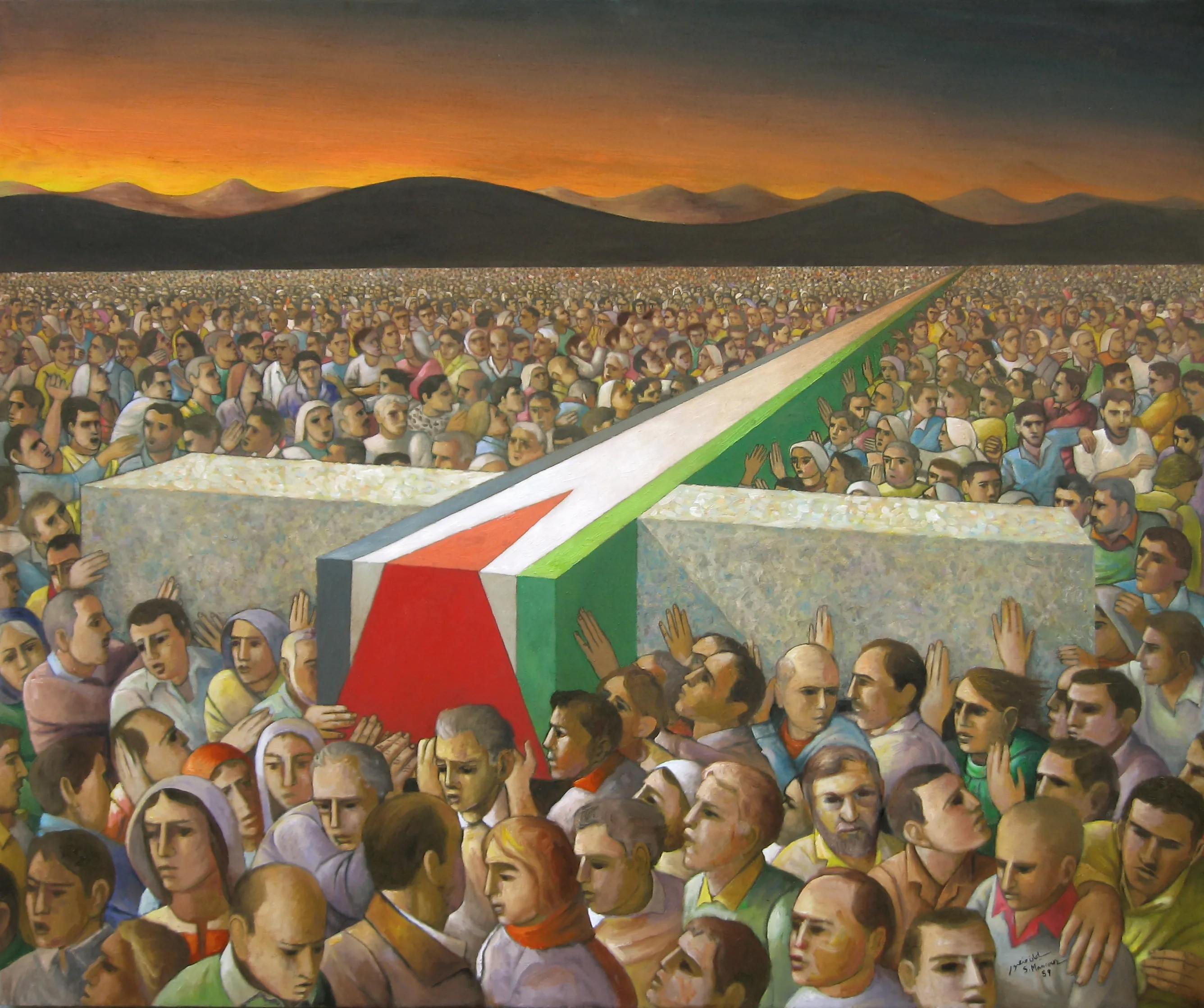 "Rituals Under Occupation" 1989