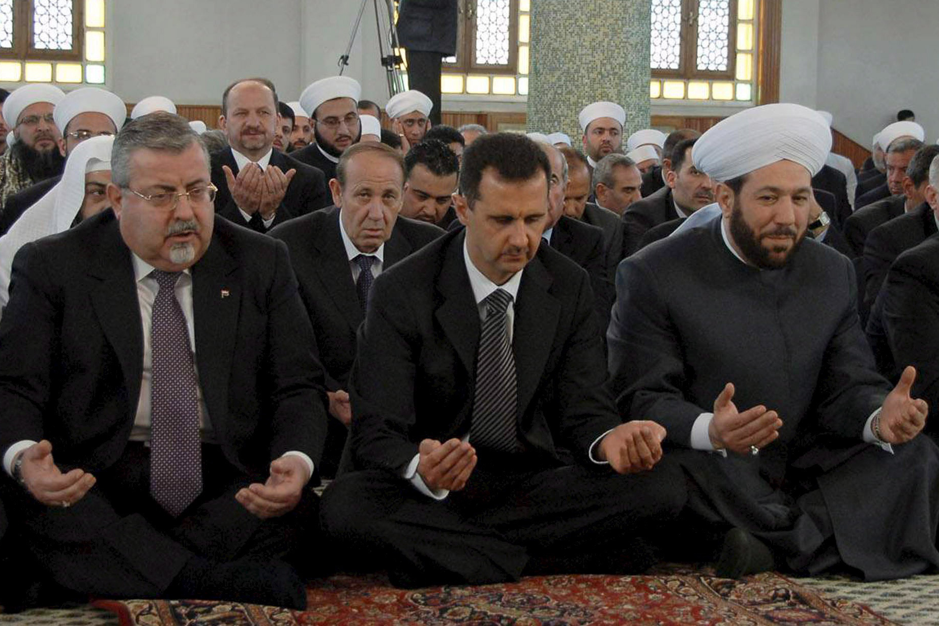 Syria's former Grand Mufti Ahmed Hassoun