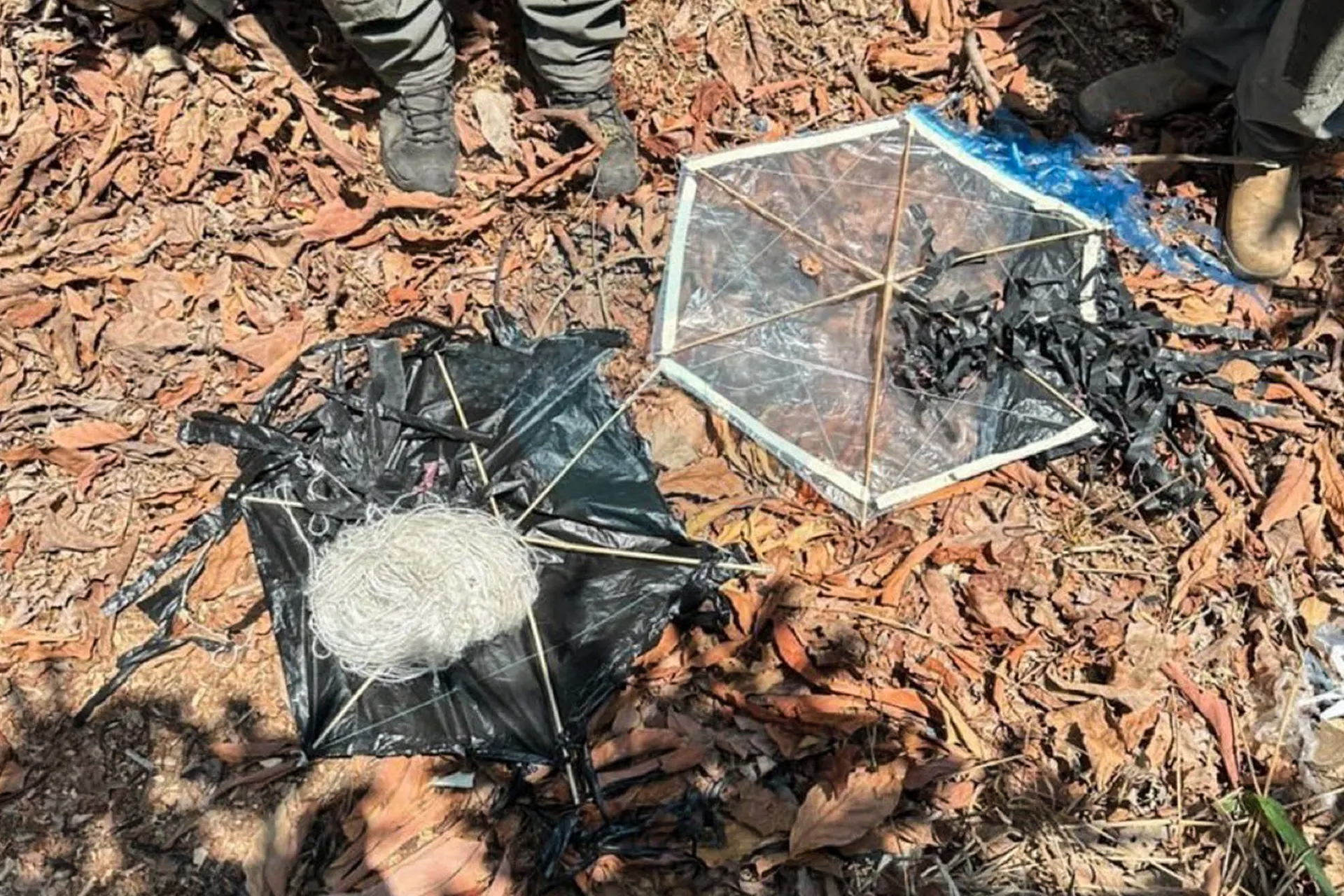 The Israeli Defence Minister described the launching of the kites as an ‘act of war’ [Al Jazeera]