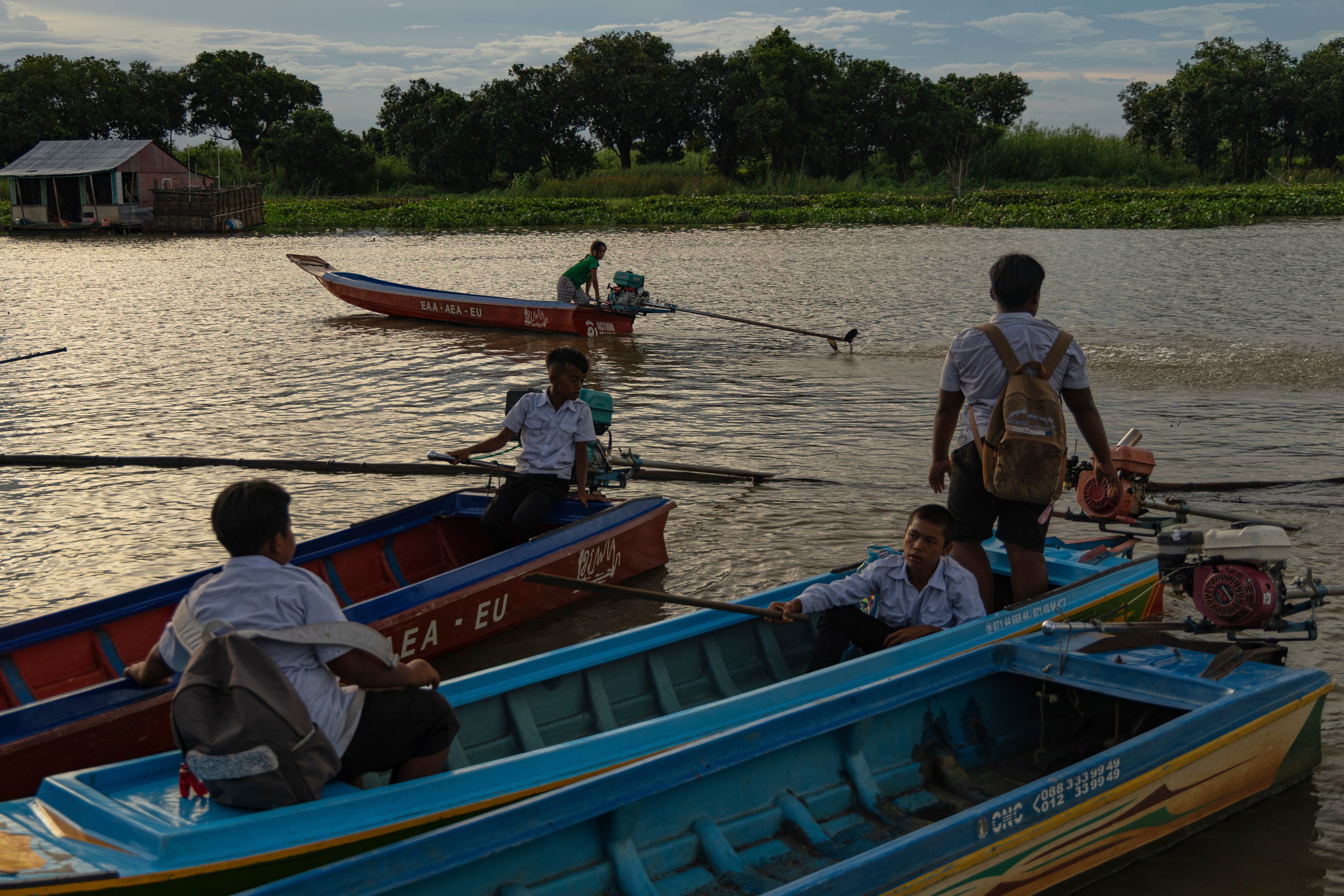 Rising energy prices disrupt education on Cambodia’s Tonle Sap lake