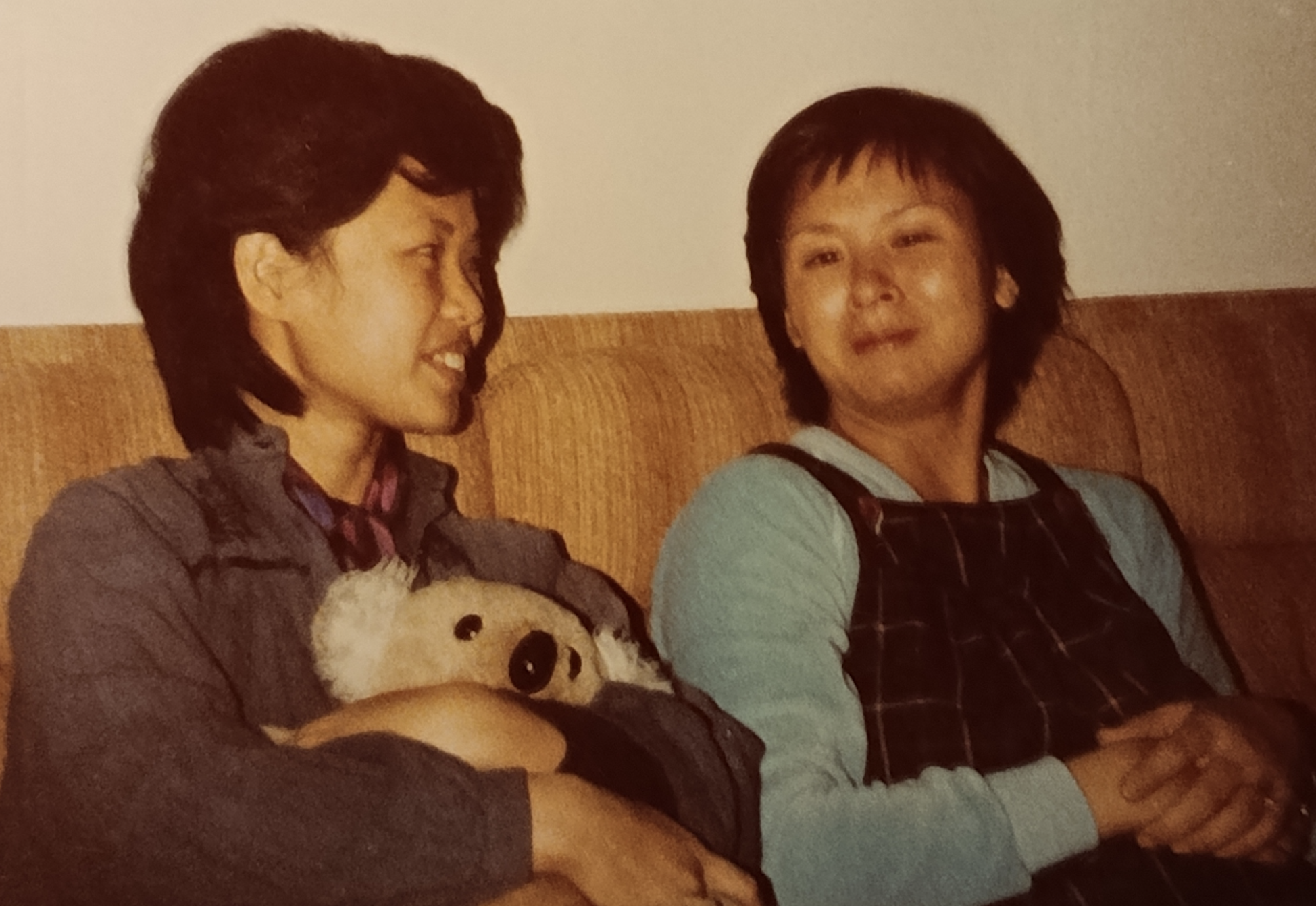 Hui-Chui Ma, left, and Guetinger’s wife, Yan-Yun Chiang-Guetinger on the right. The pair had studied together in nursing school in West Germany in the 1970s. Guetinger took this photo when Hui-Chui came to West Berlin to visit in the early 1980s [Courtesy of Erich Guetinger]