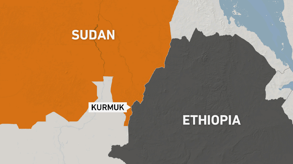 map of Sudan