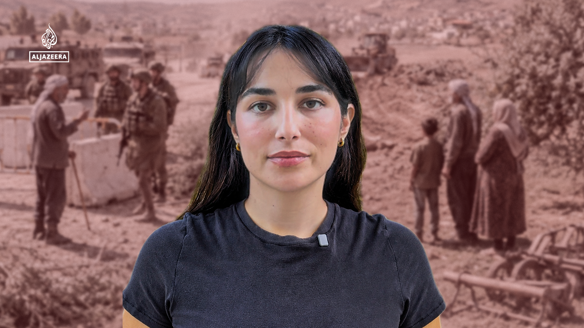Hannah Raslan in southern Syria
