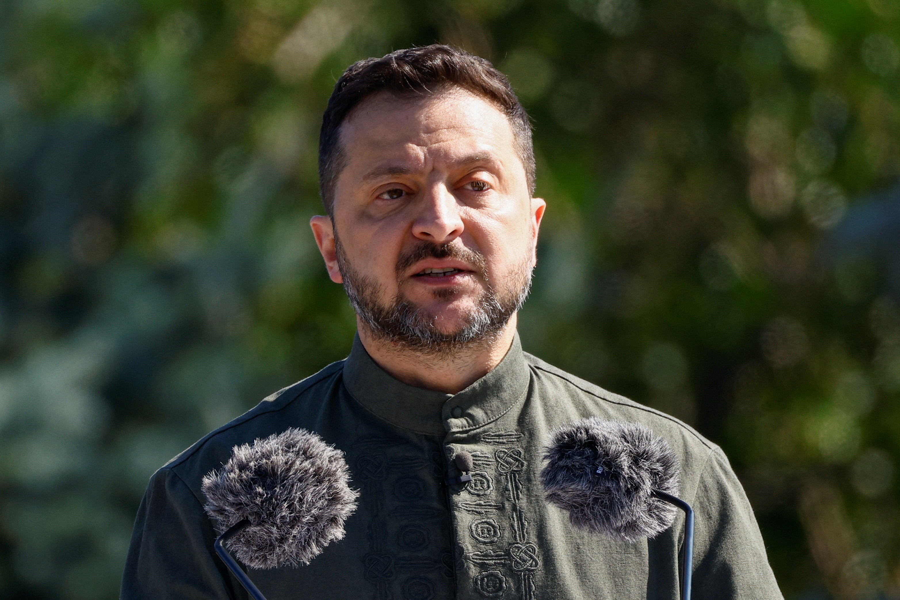Ukraine's President Volodymyr Zelenskyy