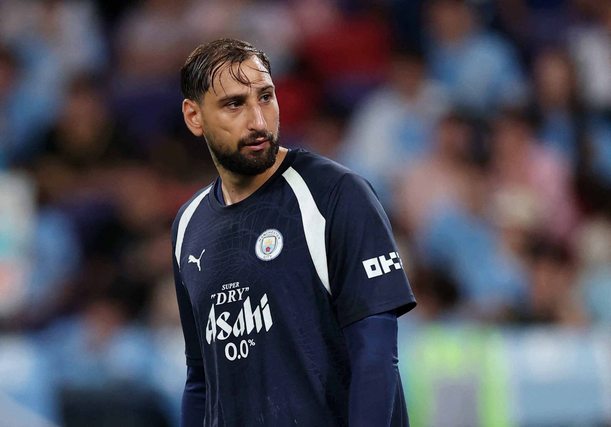 Manchester City's Gianluigi Donnarumma.