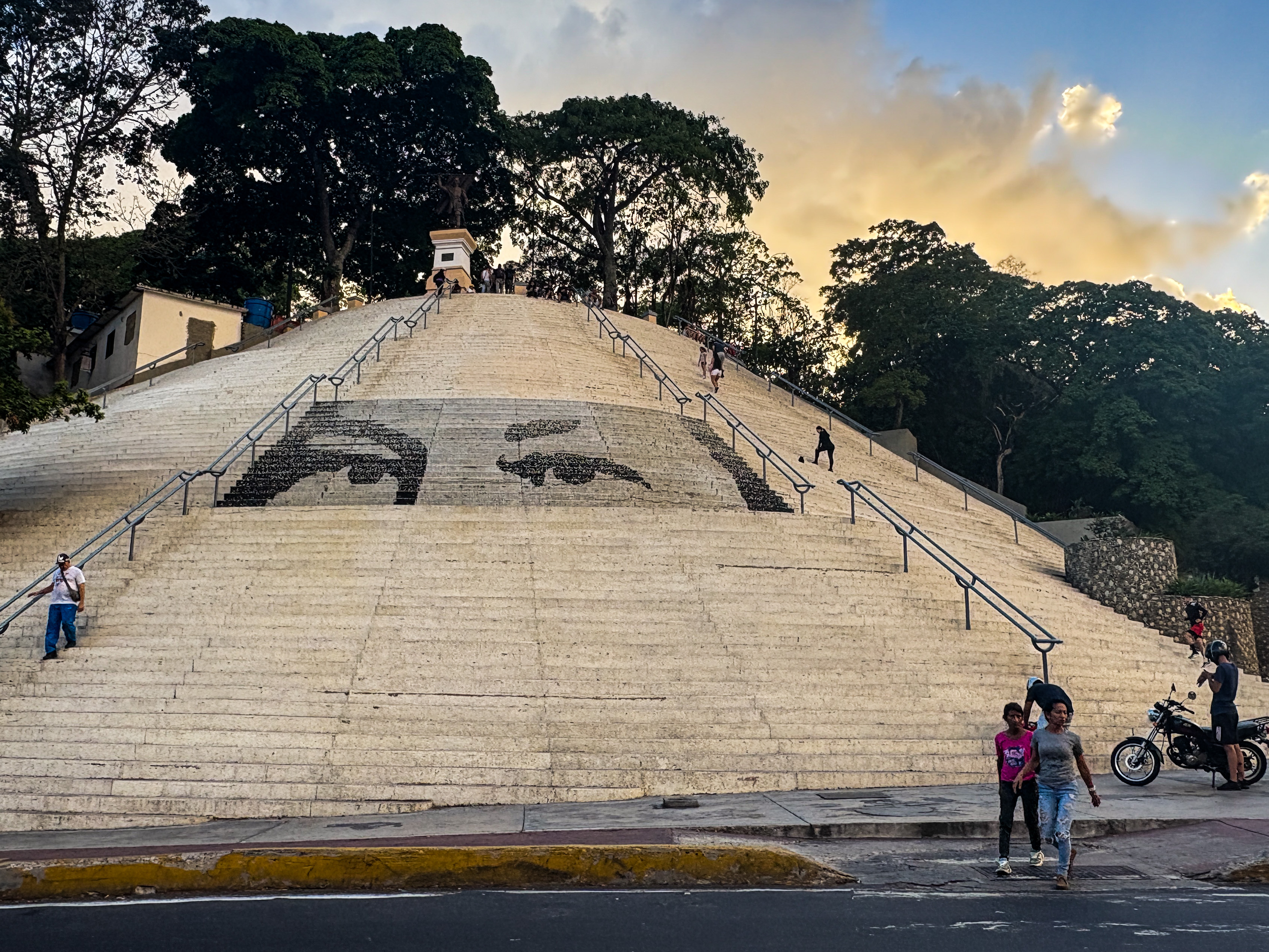 The eyes of Chavez