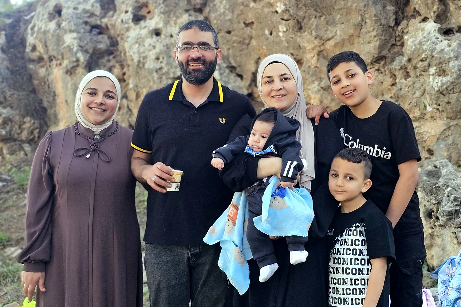 Muath Amarneh and family [Courtesy of Muath Amarneh]