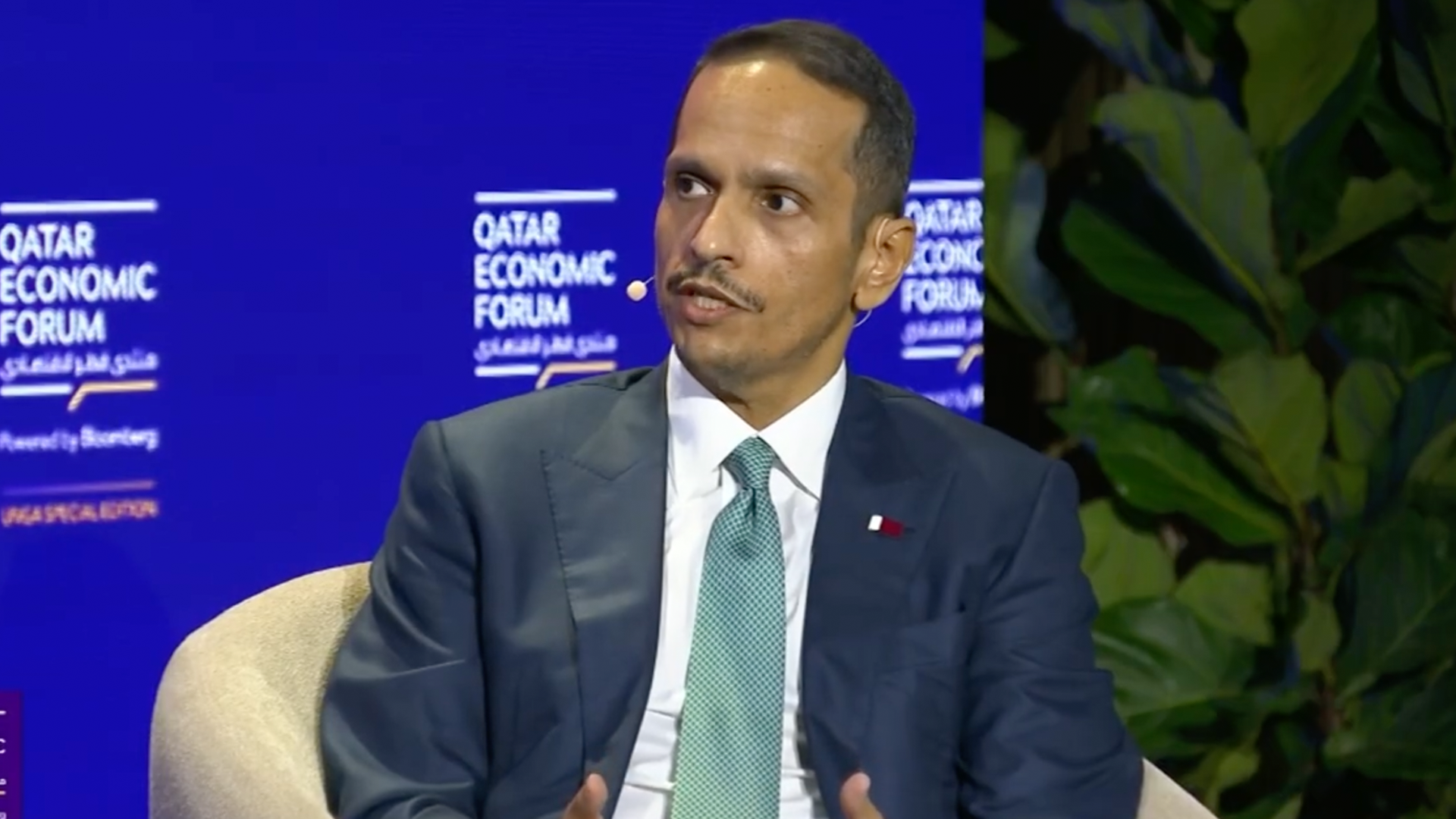 Qatar’s Prime Minister Sheikh Mohammed bin Abdulrahman Al Thani
