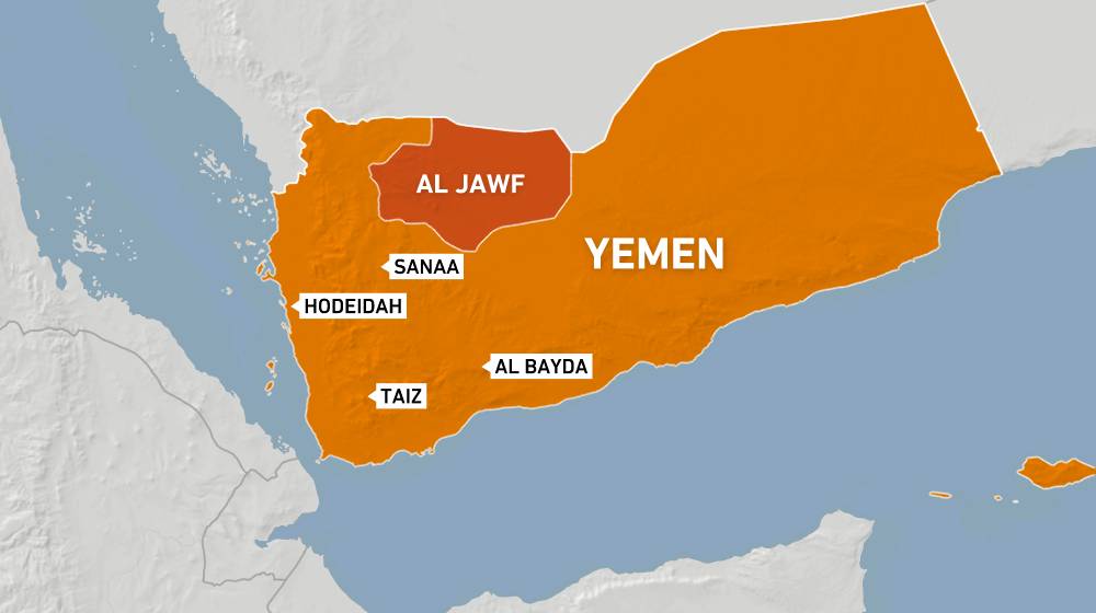 Yemen map