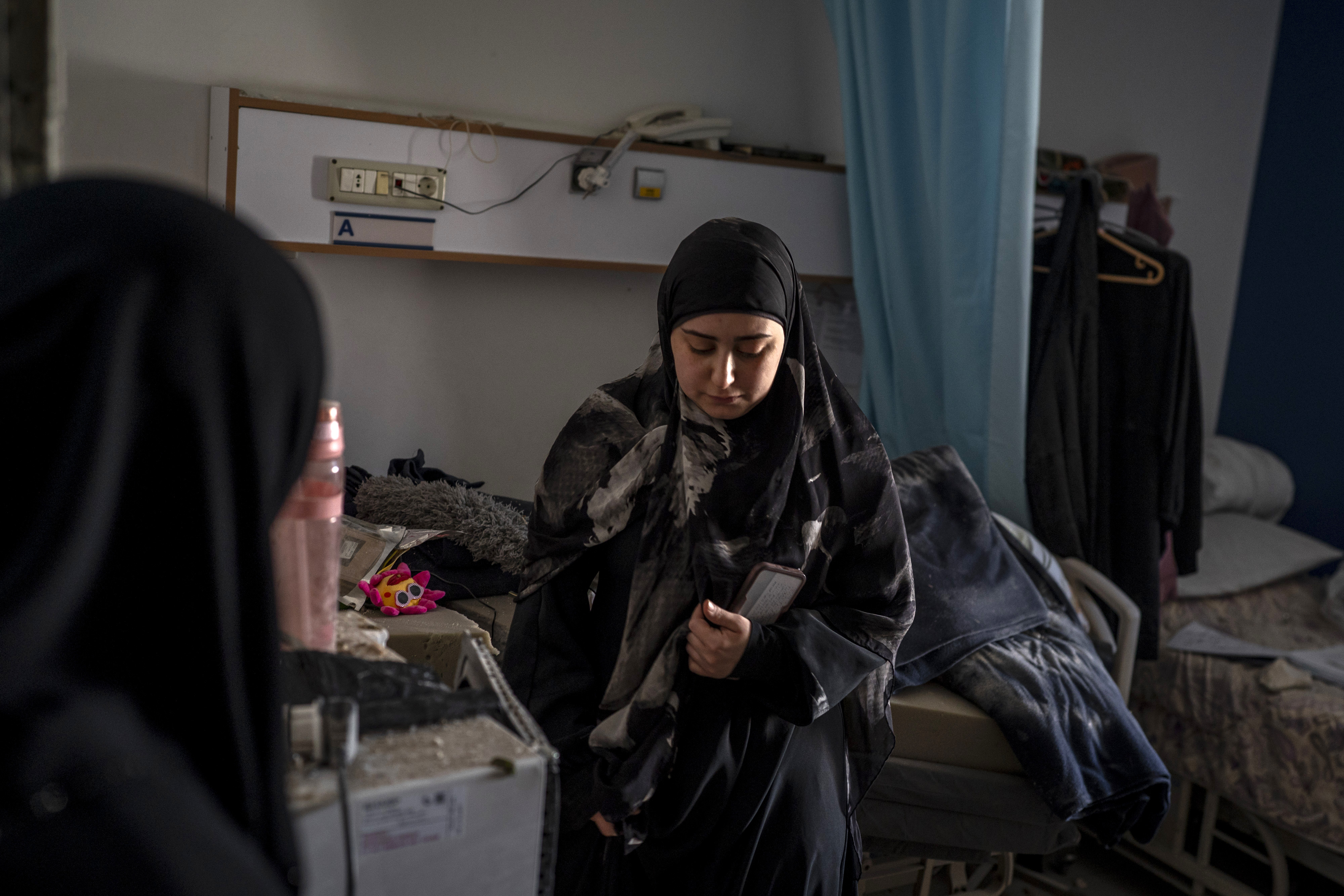 Patients inside Jabal Amel Hospital on June 2, 2026, a day after an Israeli air strike hit the medical facility, killing at least four people and injuring 127