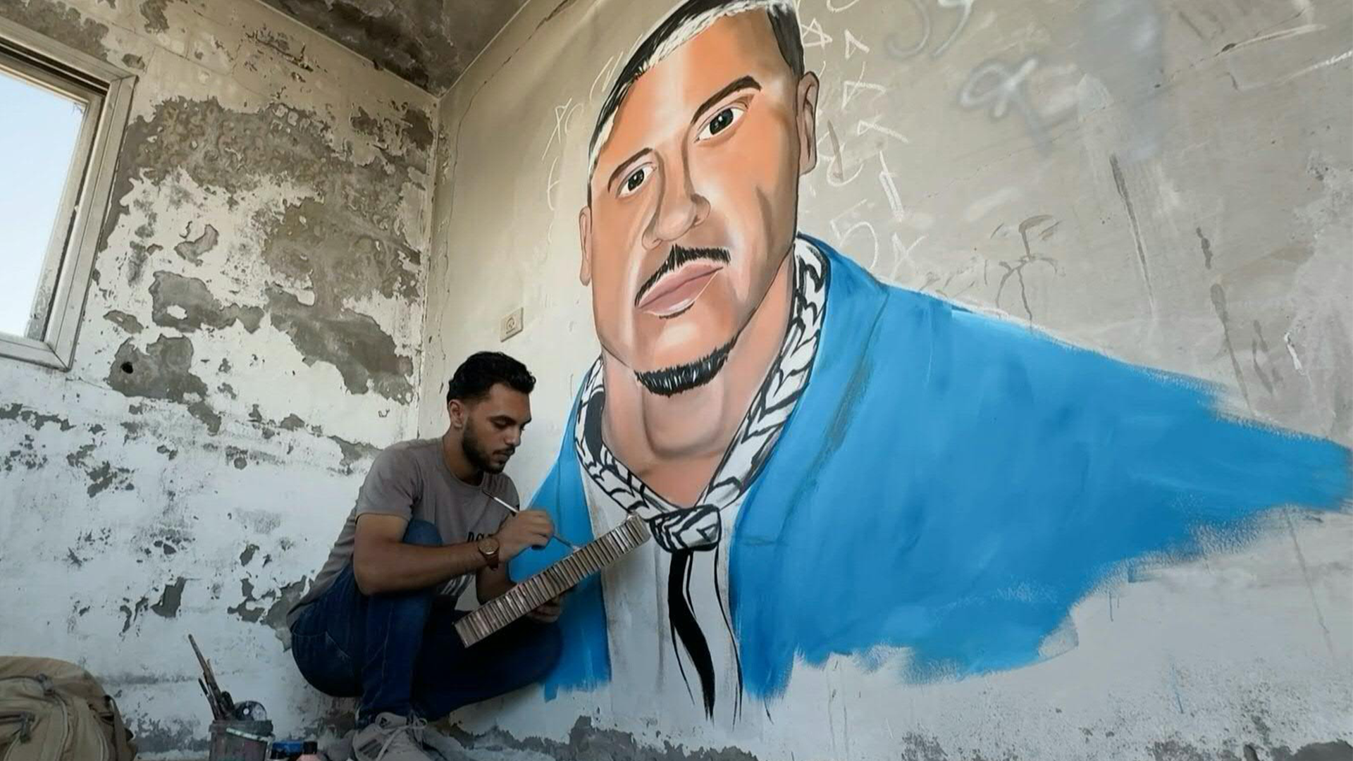 Gaza artists honour Macklemore for supporting Palestine