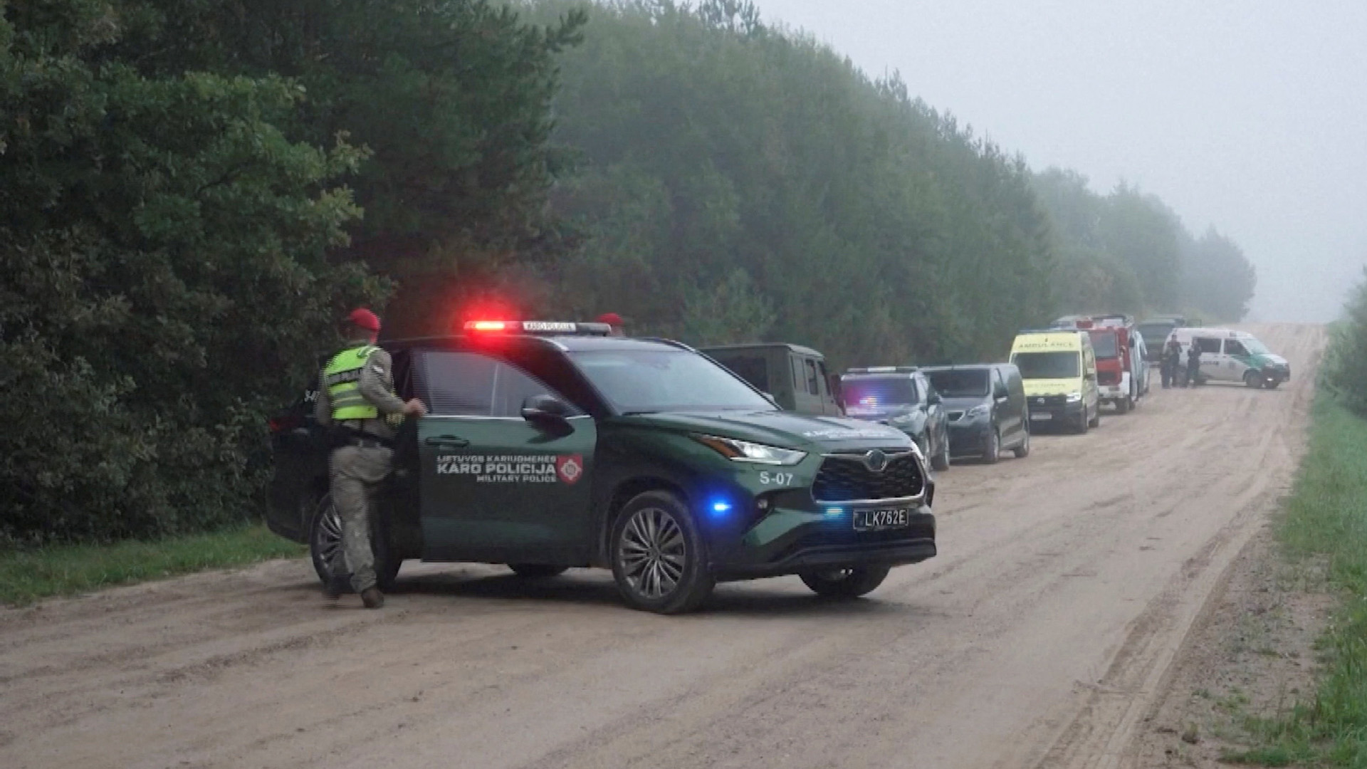A NATO fighter jet shot down a drone in southern Lithuania shortly after midnight on Tuesday, which Italian Defence Minister Guido Crosetto says “probably originated from Russia”.