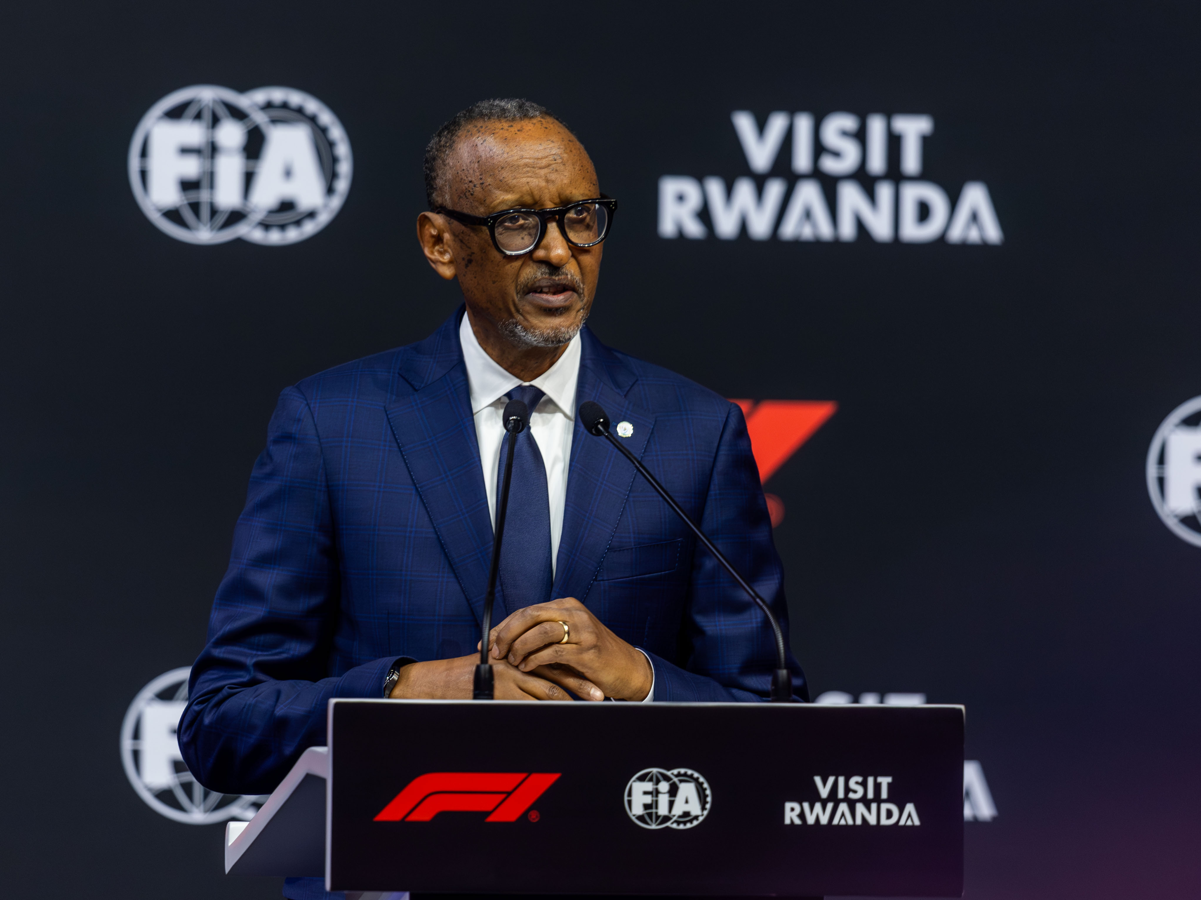Rwanda President Paul Kagame [Laith Mushtaq/Al Jazeera] 