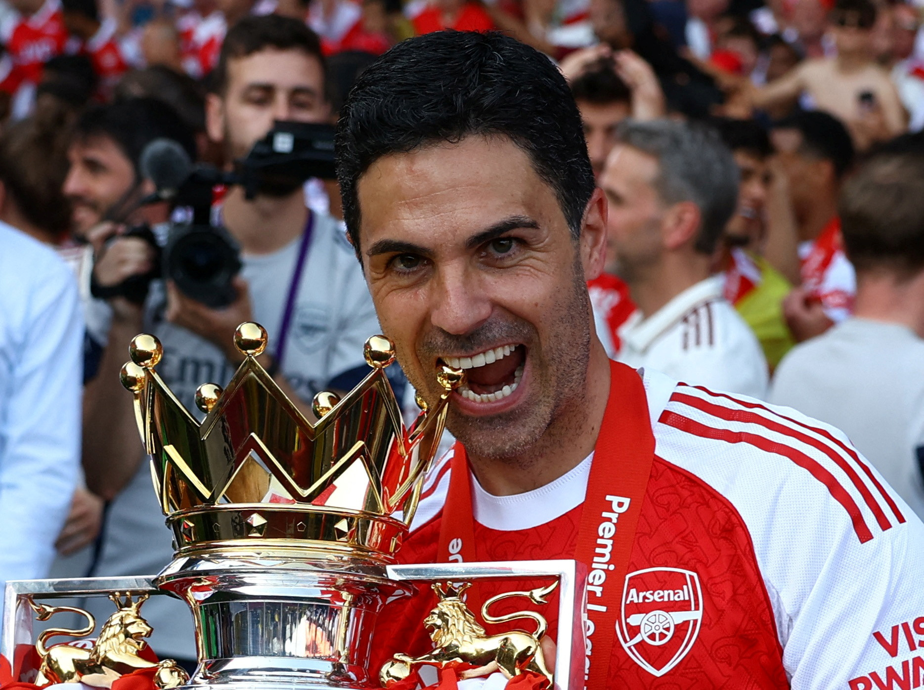 Arsenal coach Mikel Arteta