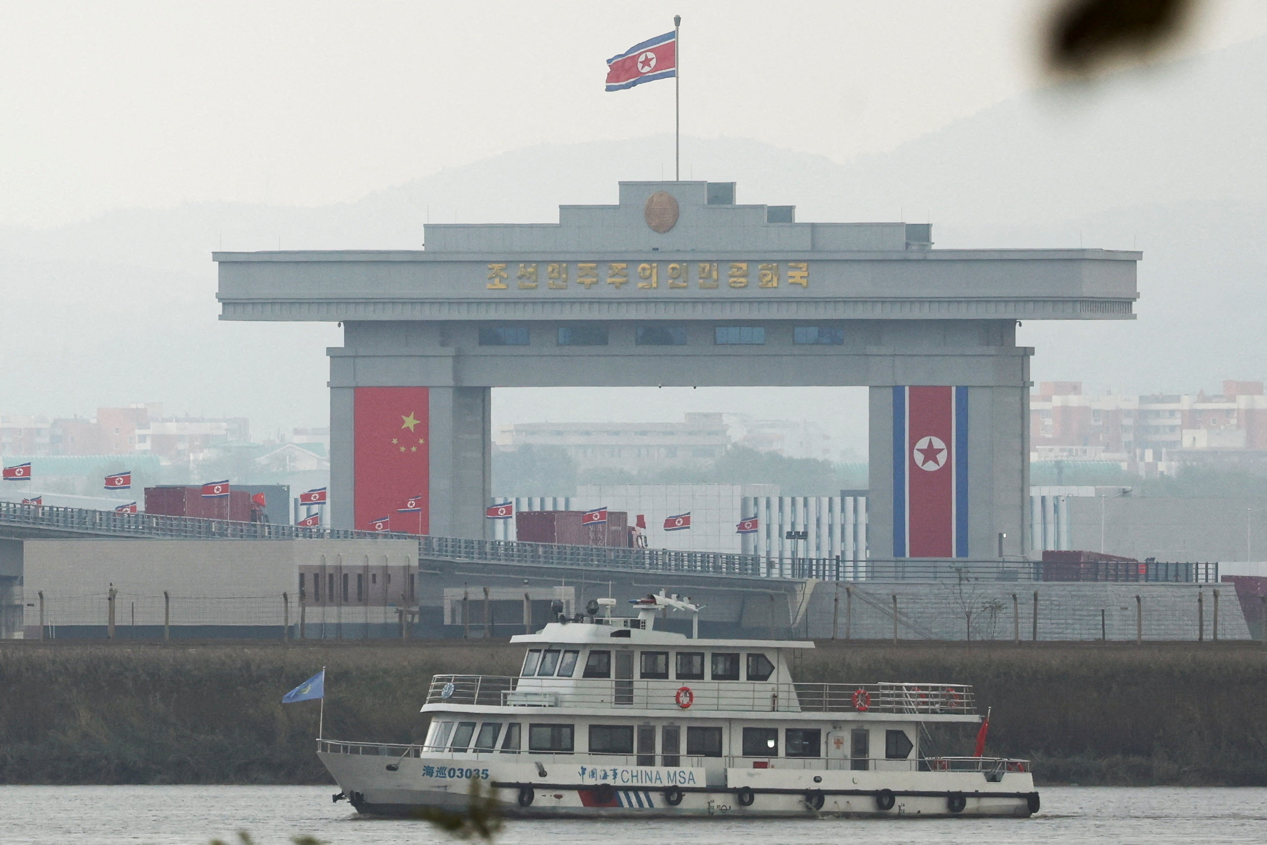 China and North Korea open new border bridge amid deepening ties