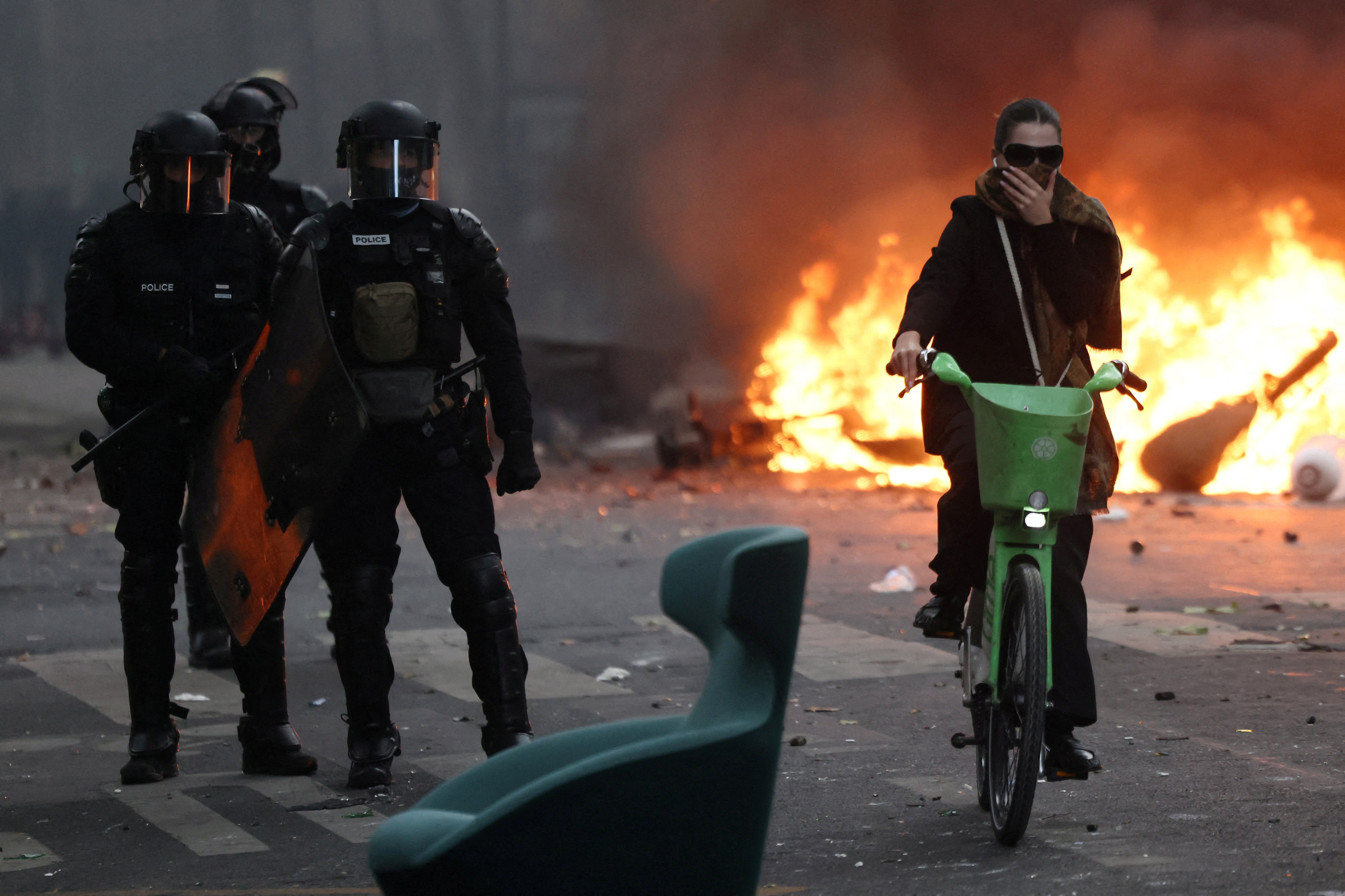 French cities devastated as cost-of-living protests turn violent