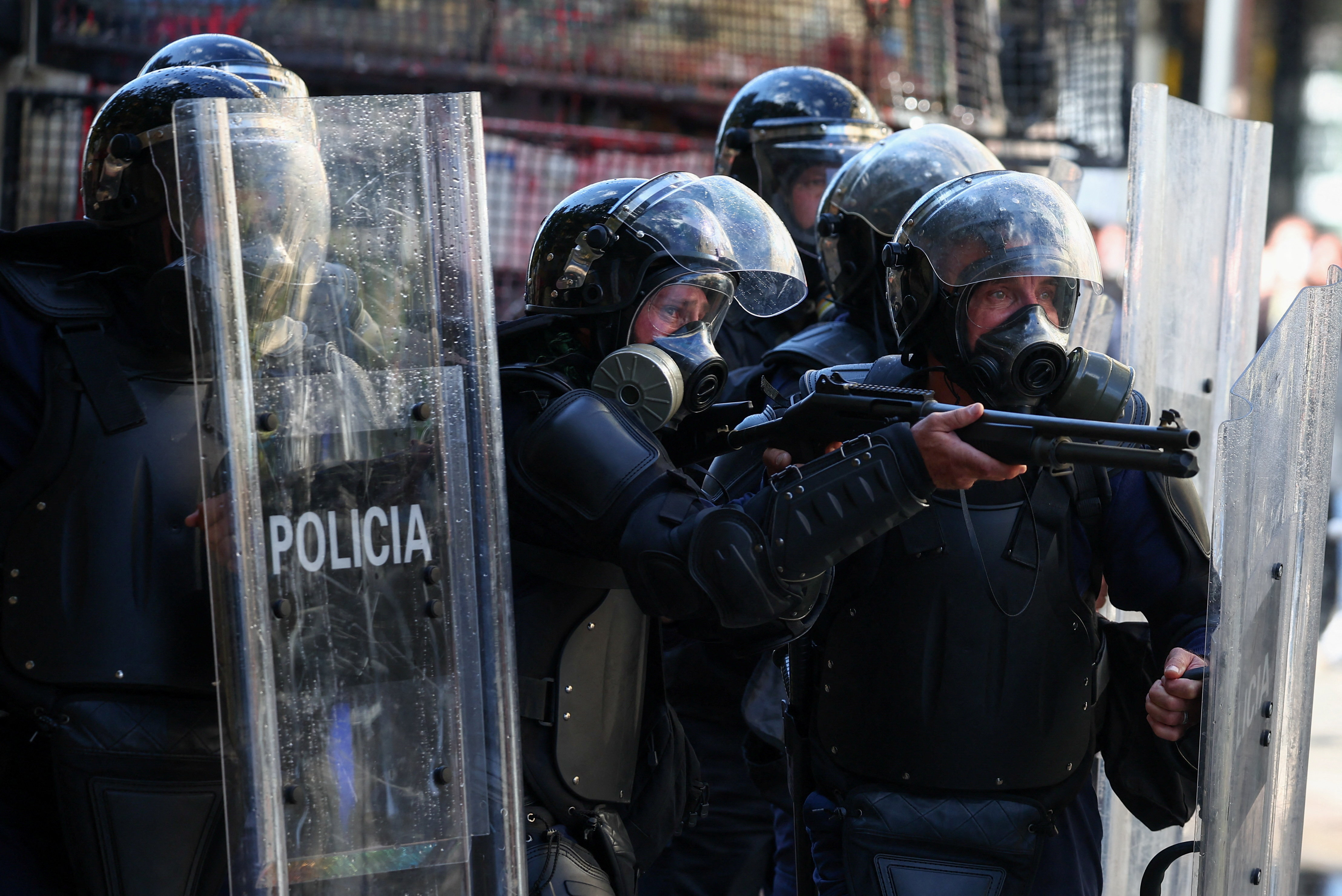 Photos: Anti-government unrest escalates in Albania
