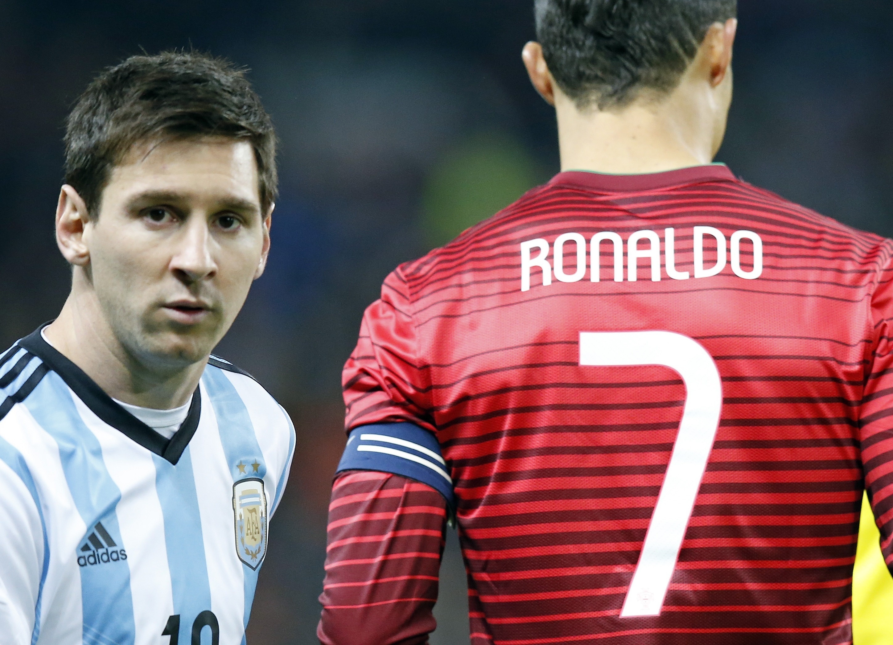 Lionel Messi and Cristiano Ronaldo