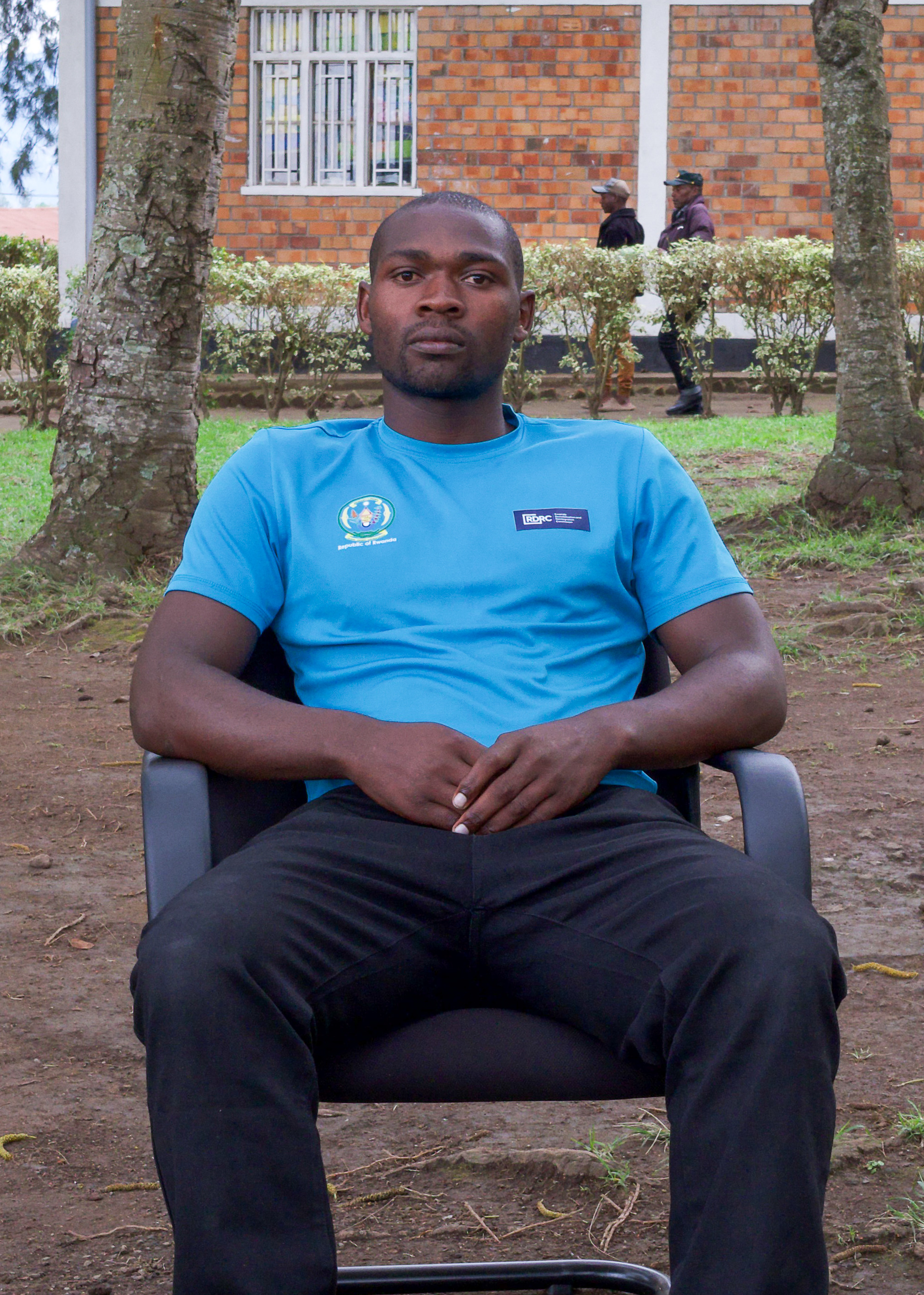 Captain Jean-Claude Hategekimana, a former FDLR fighter who returned to Rwanda in February 2026 and entered the Mutobo Demobilisation and Reintegration Centre.