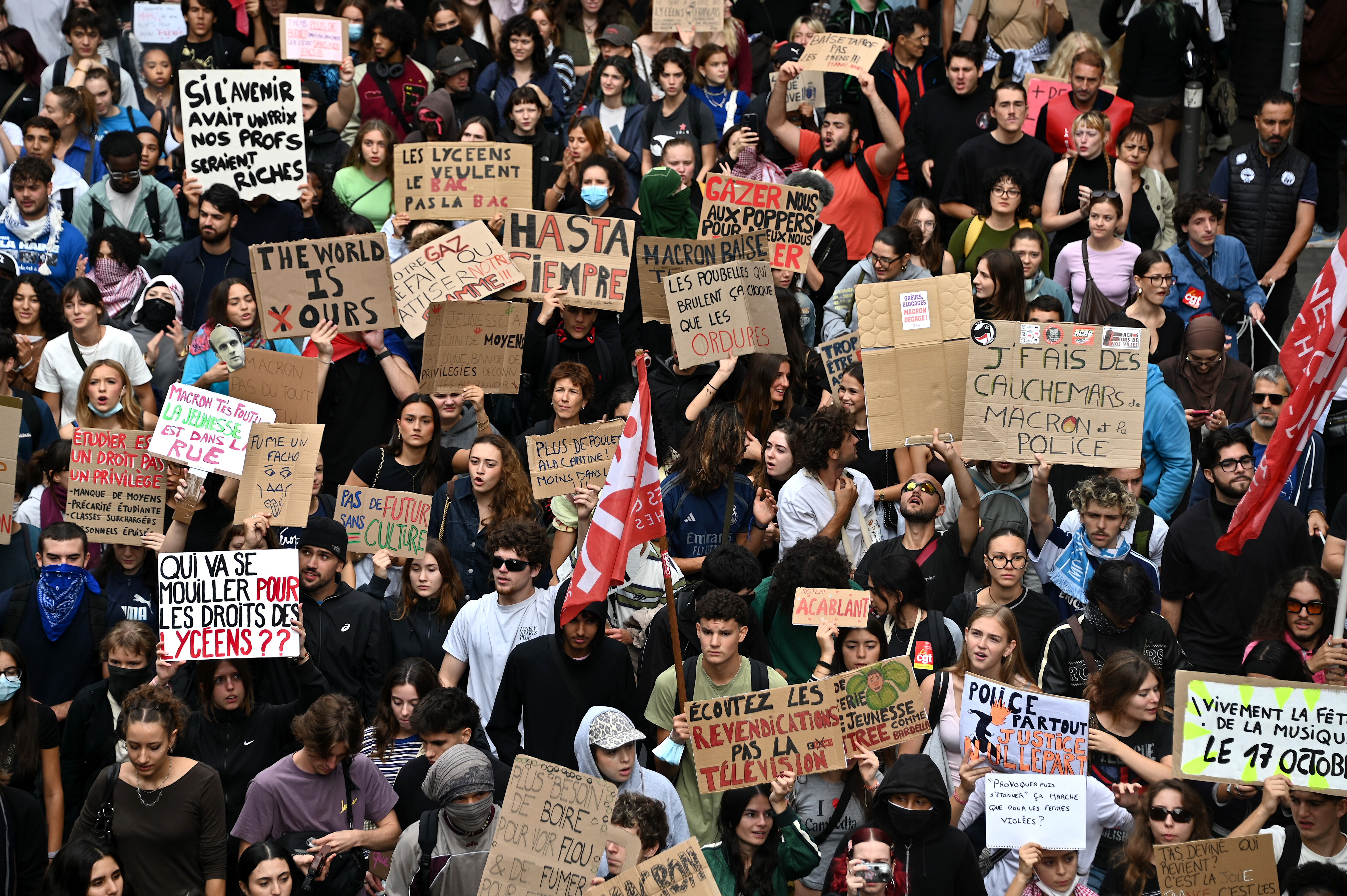 Protests in Europe