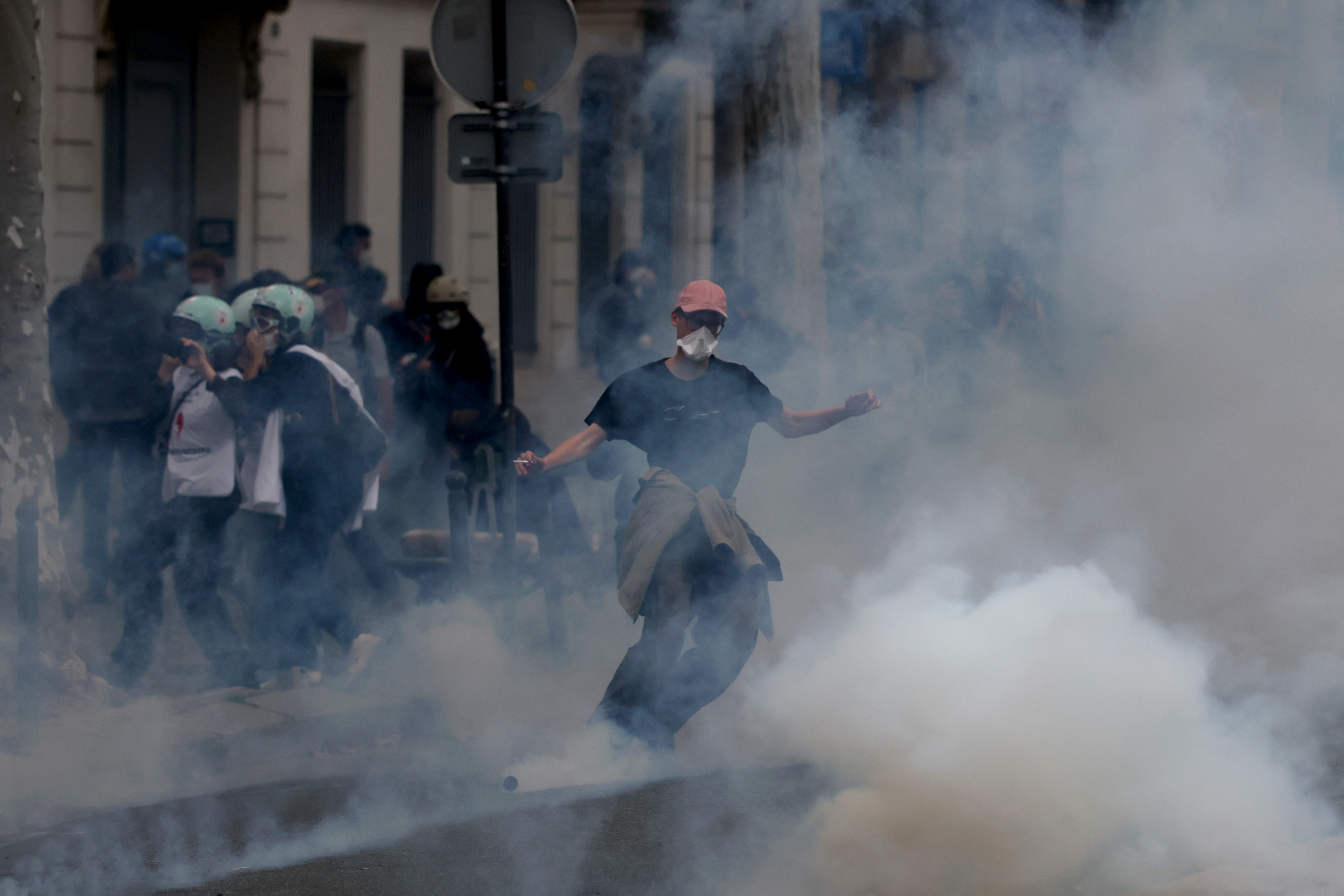 France student protest