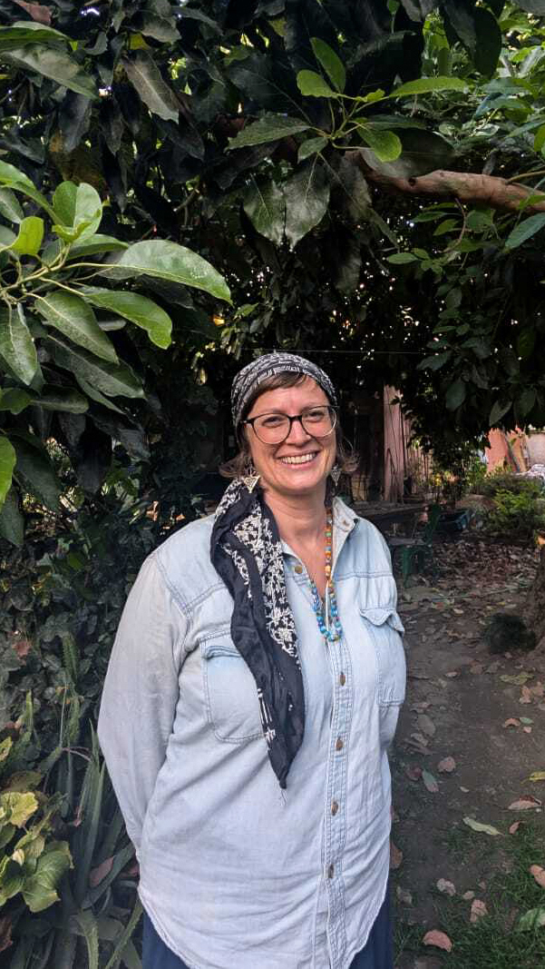 Medina Tenour Whiteman tends to her garden in Orgiva, where she explores the links between Islam, nature and Andalucia’s past