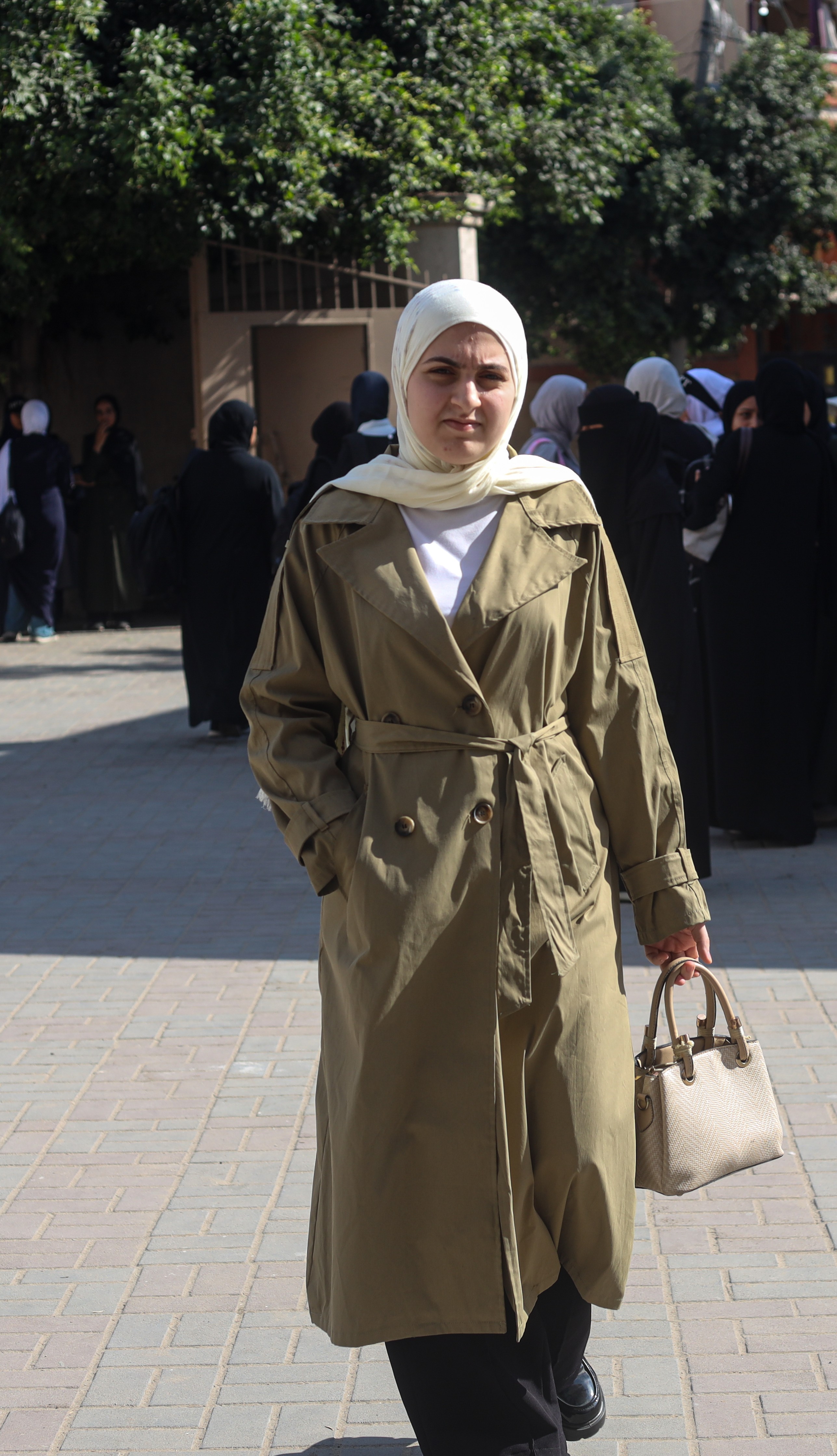 Yasmin Abu Zaid survived a strike on her family's home that left her with shrapnel wounds to her chest. After losing around 18 months of education, she returned to study psychology, hoping to help children affected by trauma