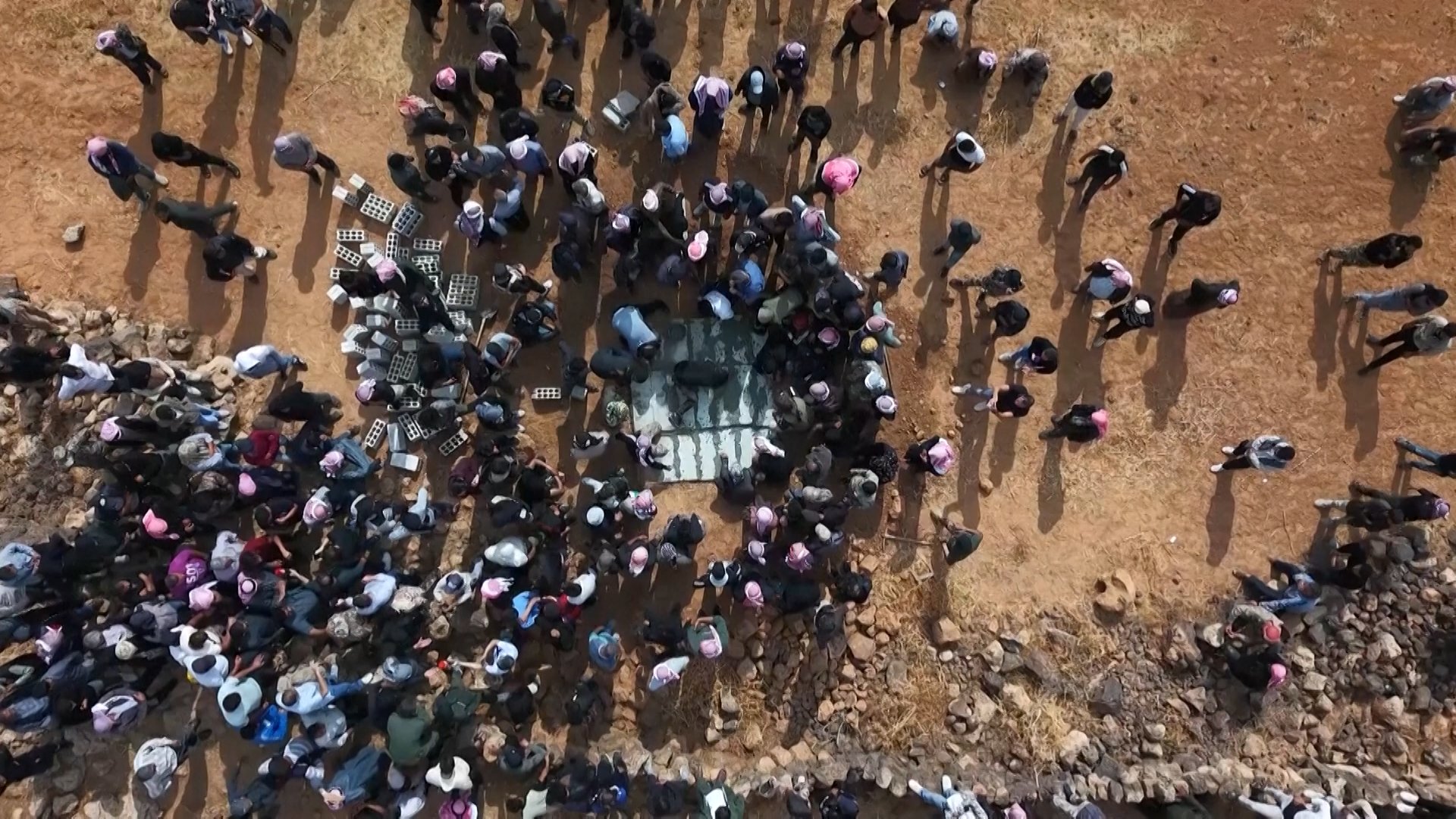 funeral in Syria
